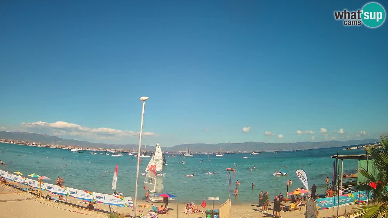 Webcam Cagliari Windsurf Club – Live from Poetto Beach