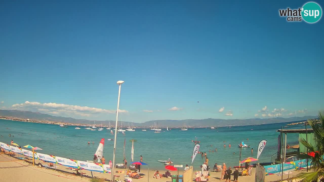 Webcam Cagliari Windsurf Club – Live from Poetto Beach