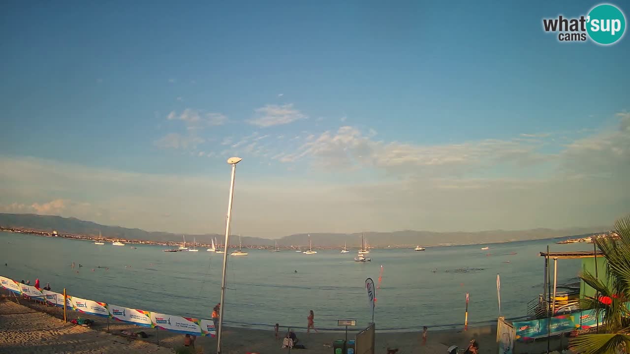 Webcam Cagliari Windsurf Club – Live from Poetto Beach