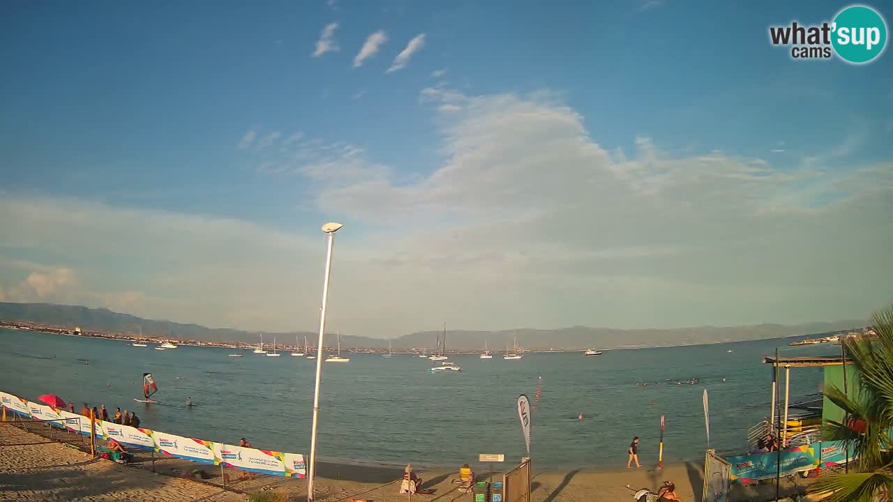 Webcam Cagliari Windsurf Club – Live from Poetto Beach