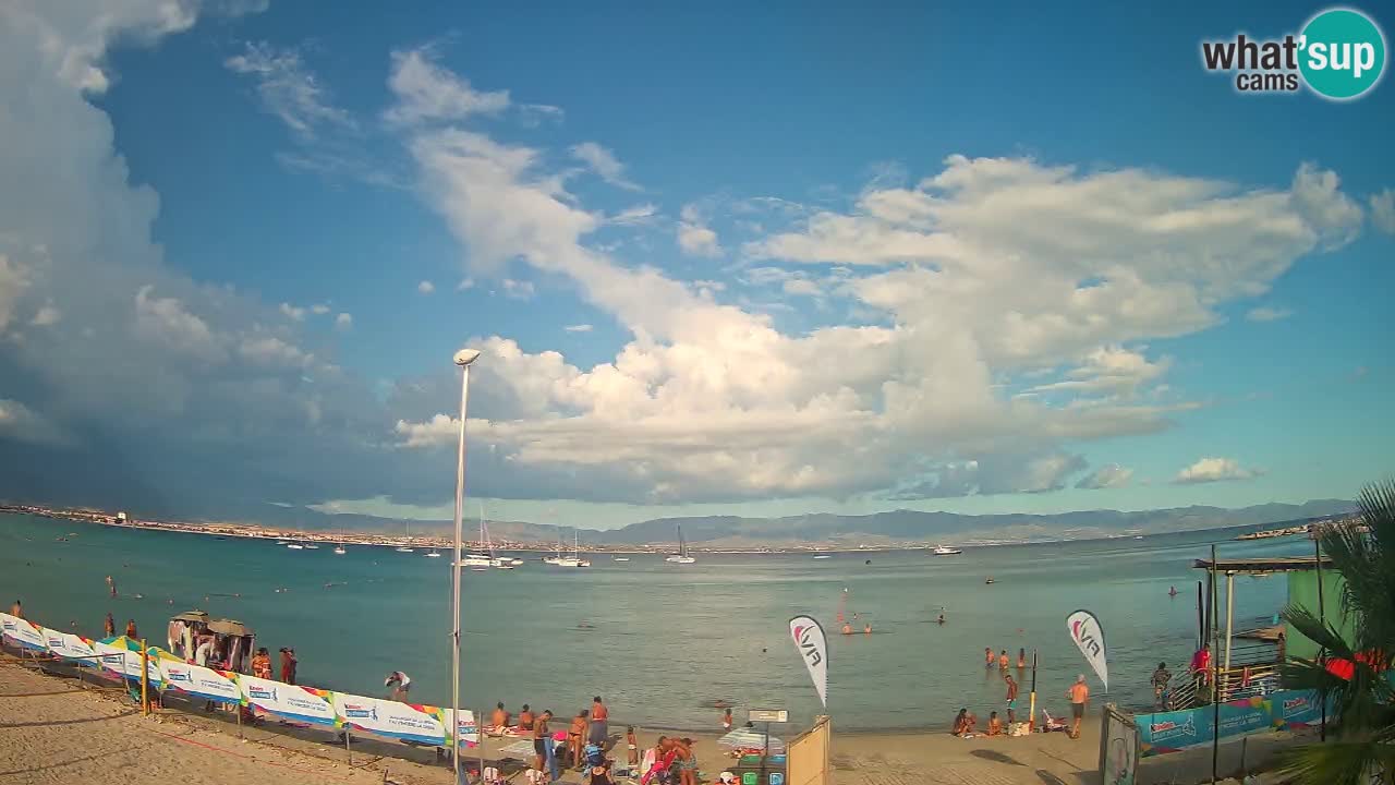 Webcam Cagliari Windsurf Club – Plage du Poetto en direct
