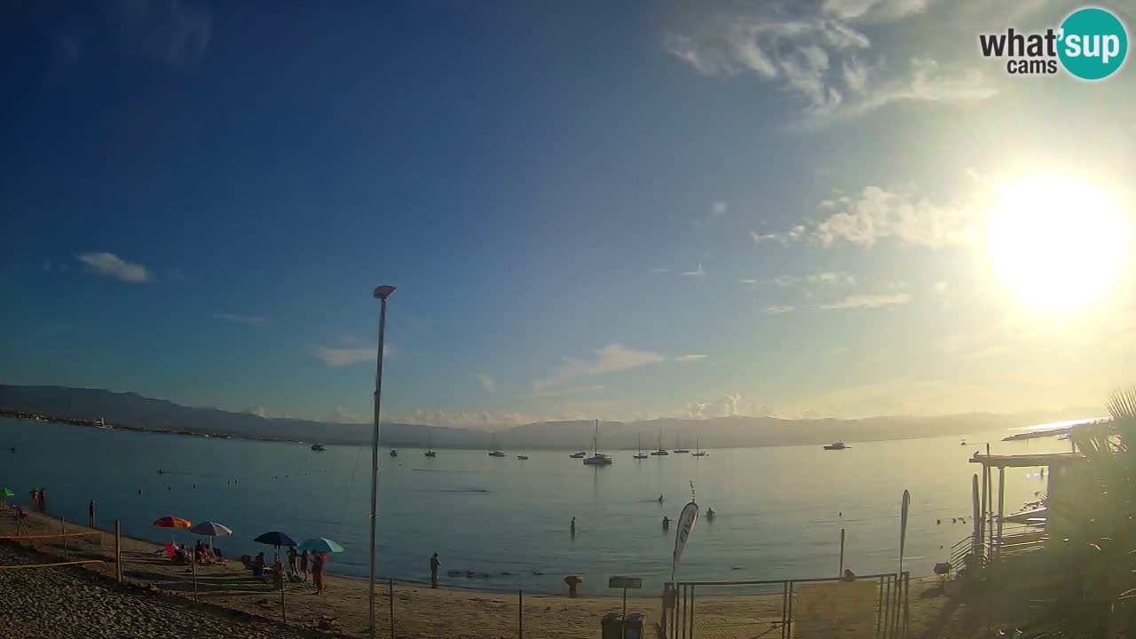 Webcam Cagliari Windsurf Club – Liveblick vom Poetto Strand