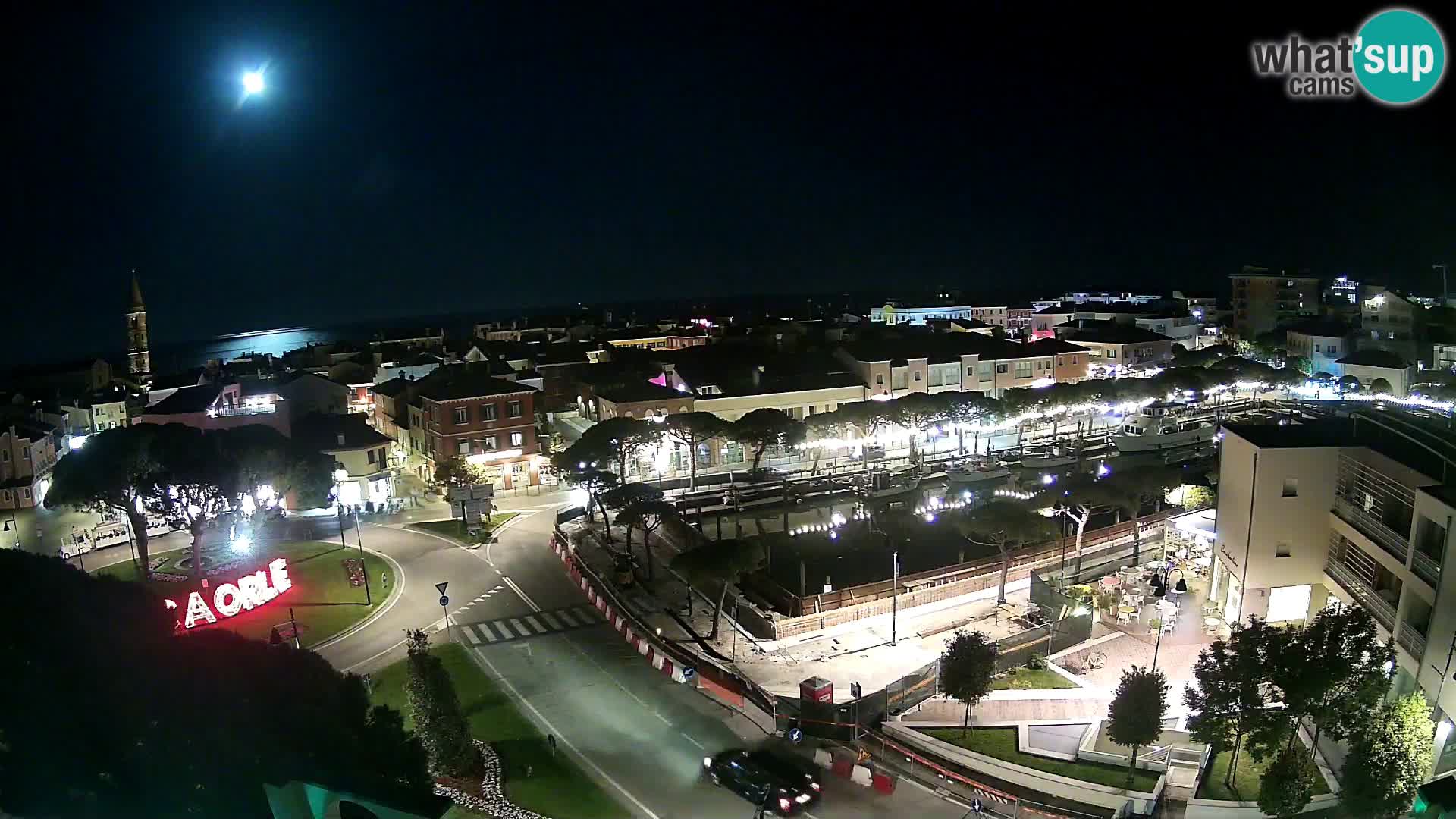 Ulaz u Caorle  Web kamera hotel Cleofe Caorle