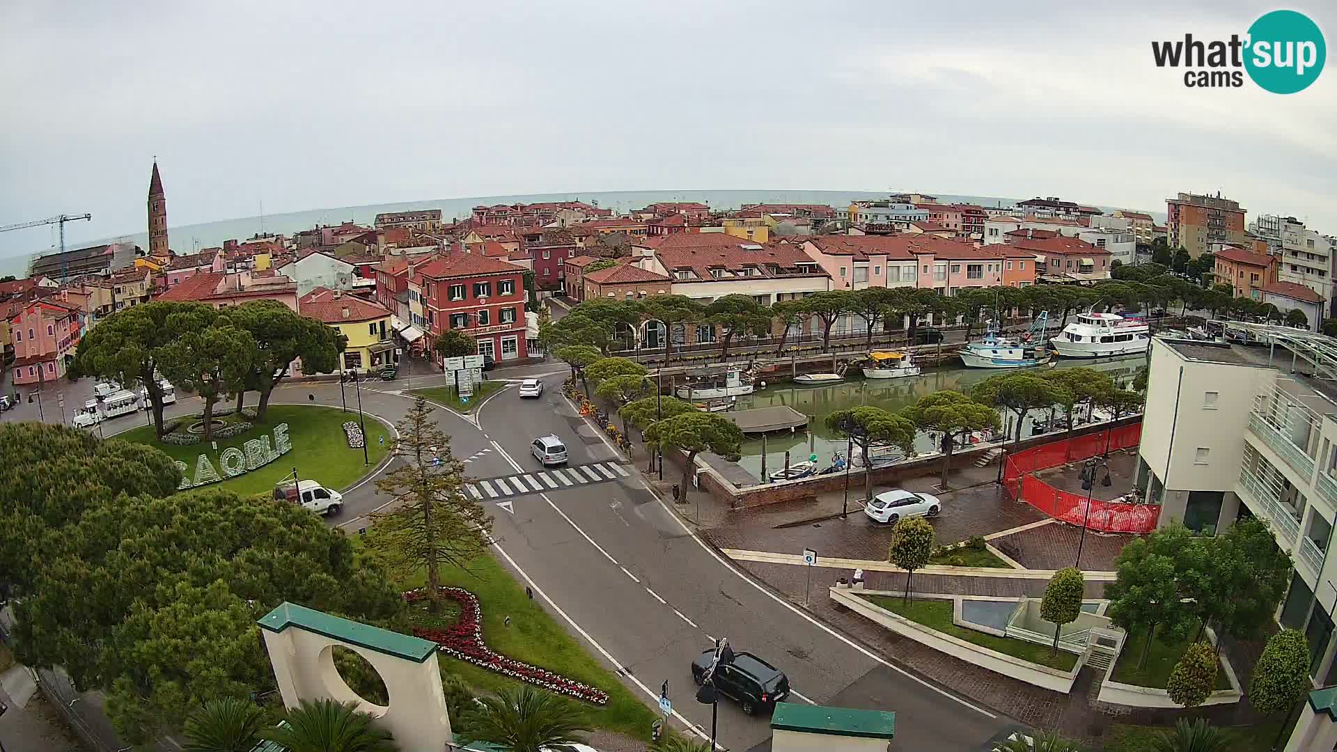 Webcam Panorama von Caorle – Hotel Cleofe