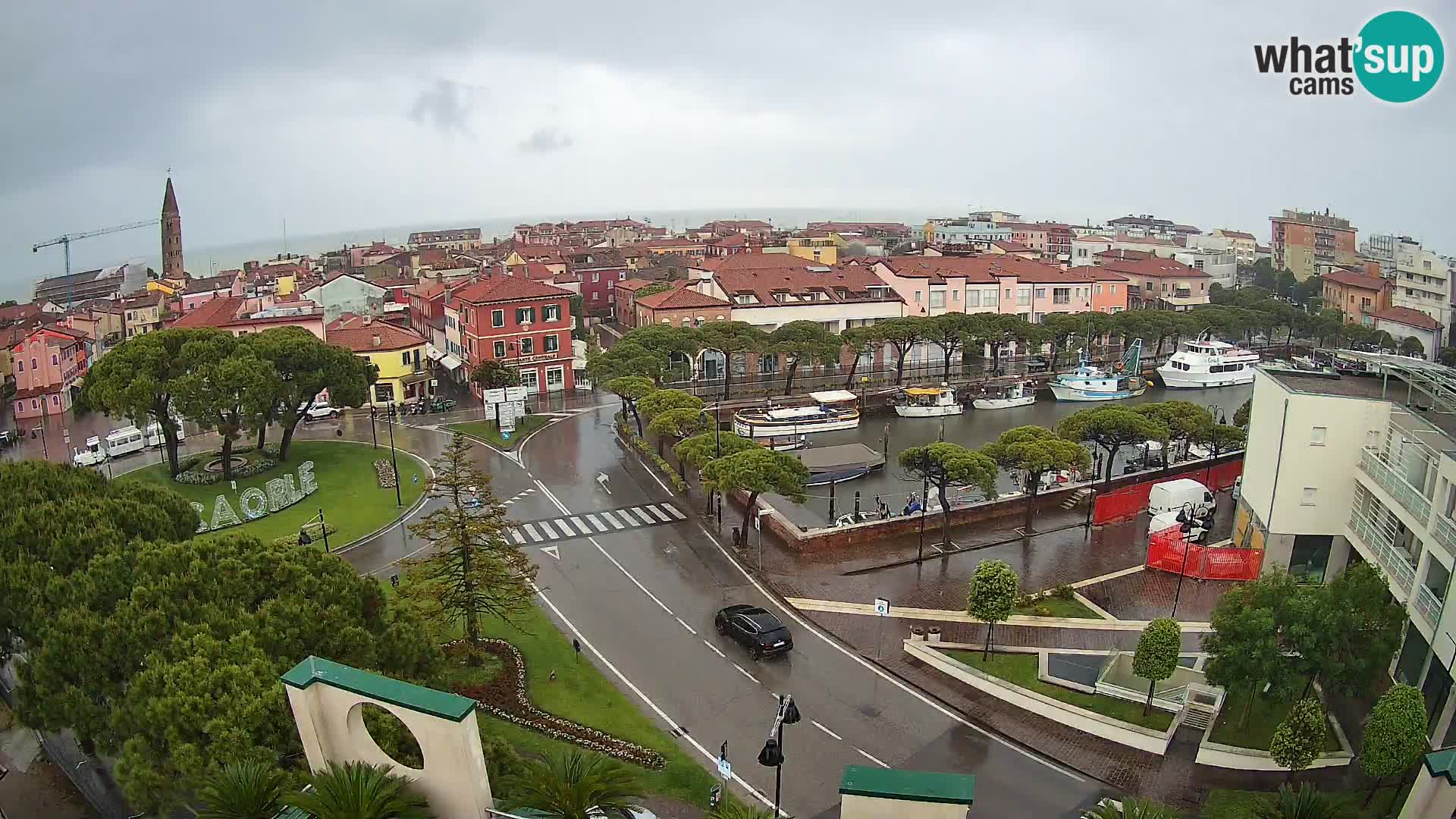 Webcam Hotel Cleofe | Panorama of Caorle old town