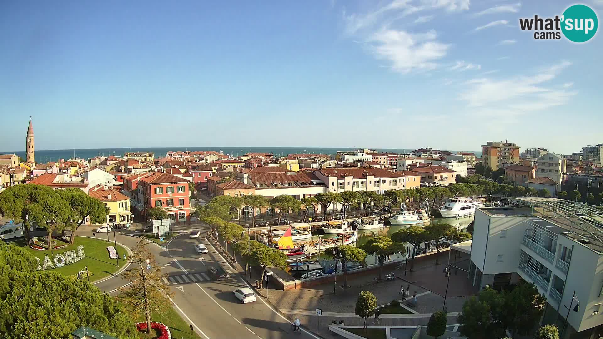 Webcam Panorama von Caorle – Hotel Cleofe