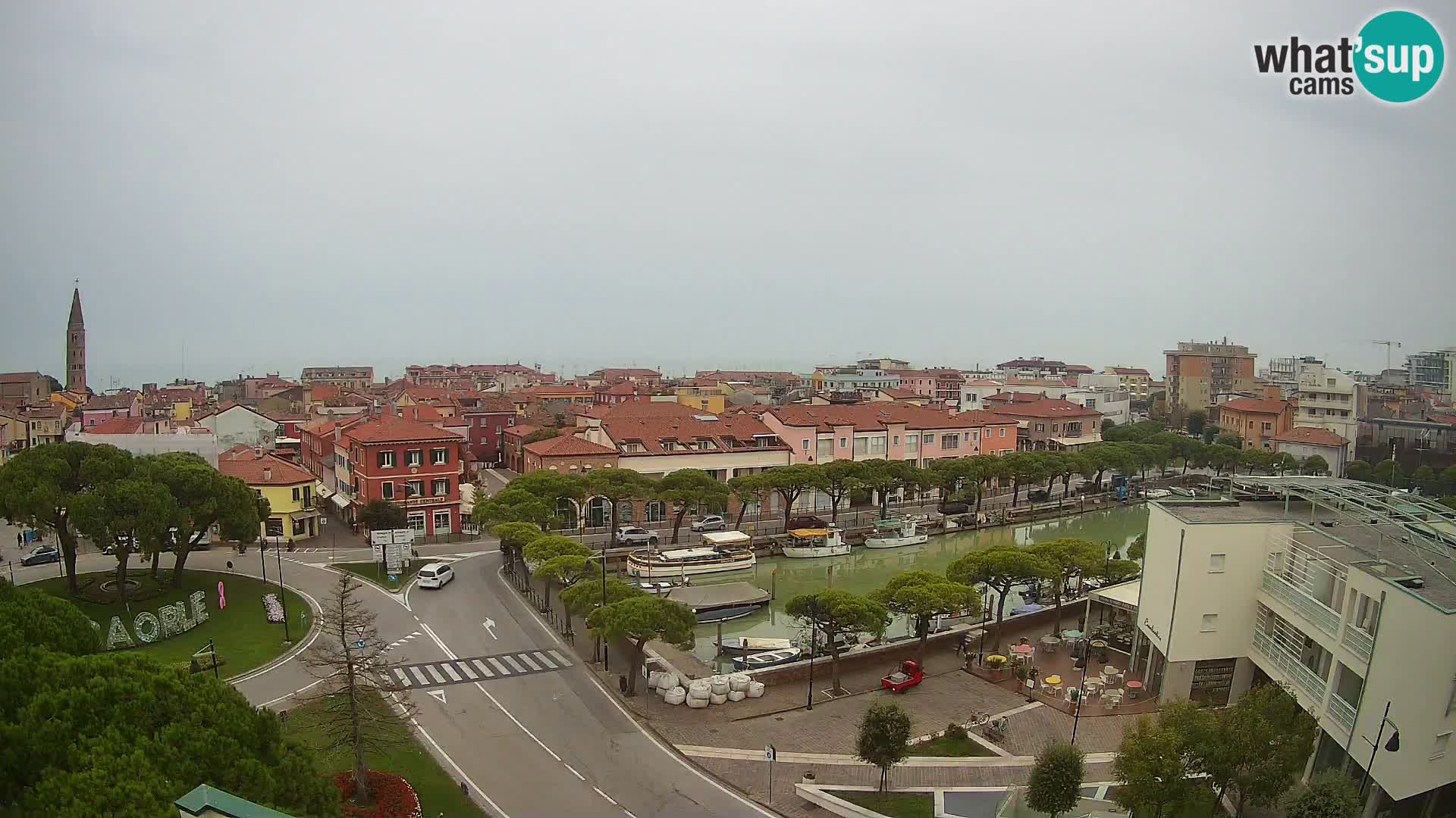 Webcam Hotel Cleofe | Panorama of Caorle old town