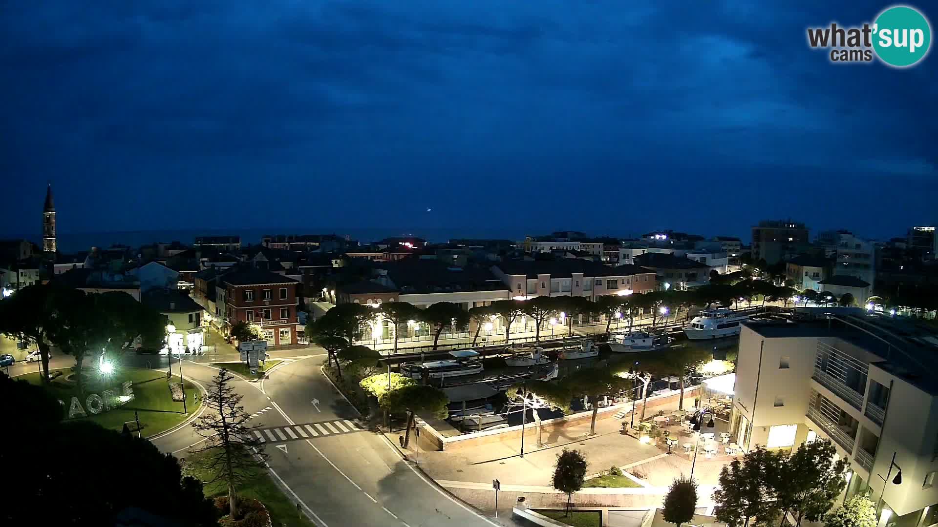 Webcam Hotel Cleofe | Panorama of Caorle old town