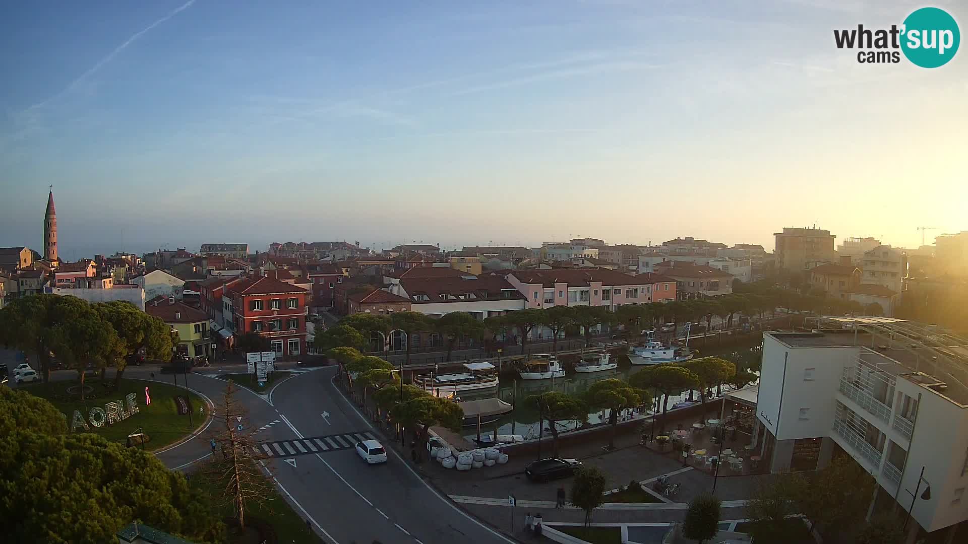 Webcam Panorama von Caorle – Hotel Cleofe