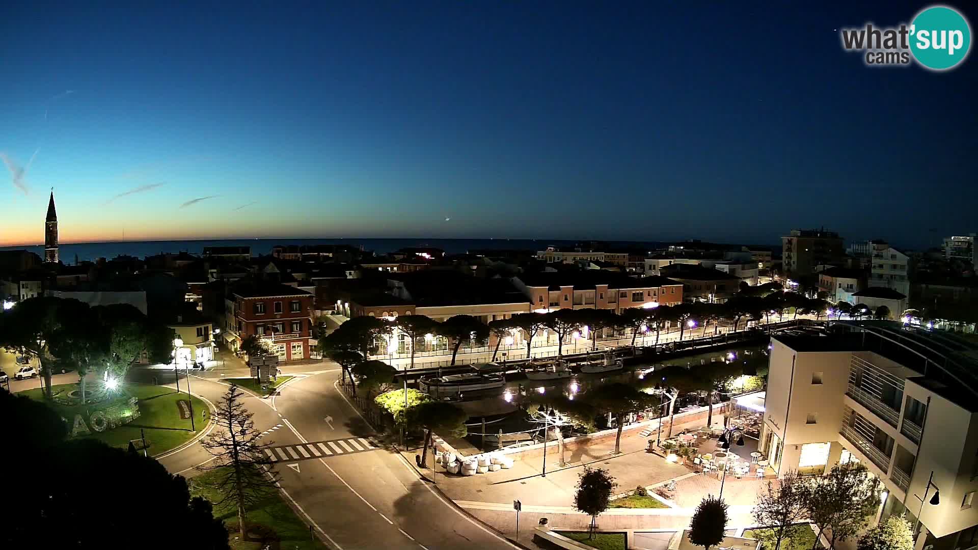 Webcam Panorama von Caorle – Hotel Cleofe