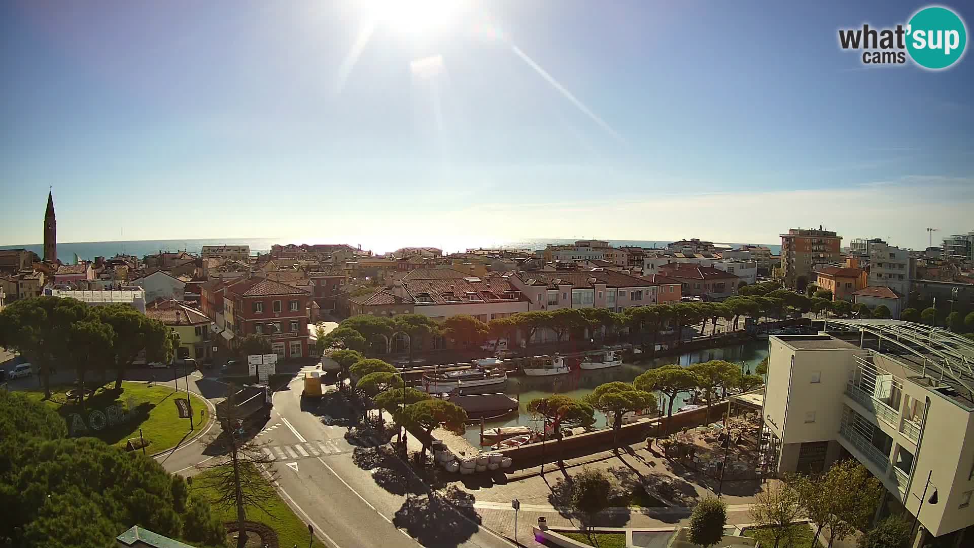 Hotel Cleofe Webcam Caorle – Entrata di Caorle