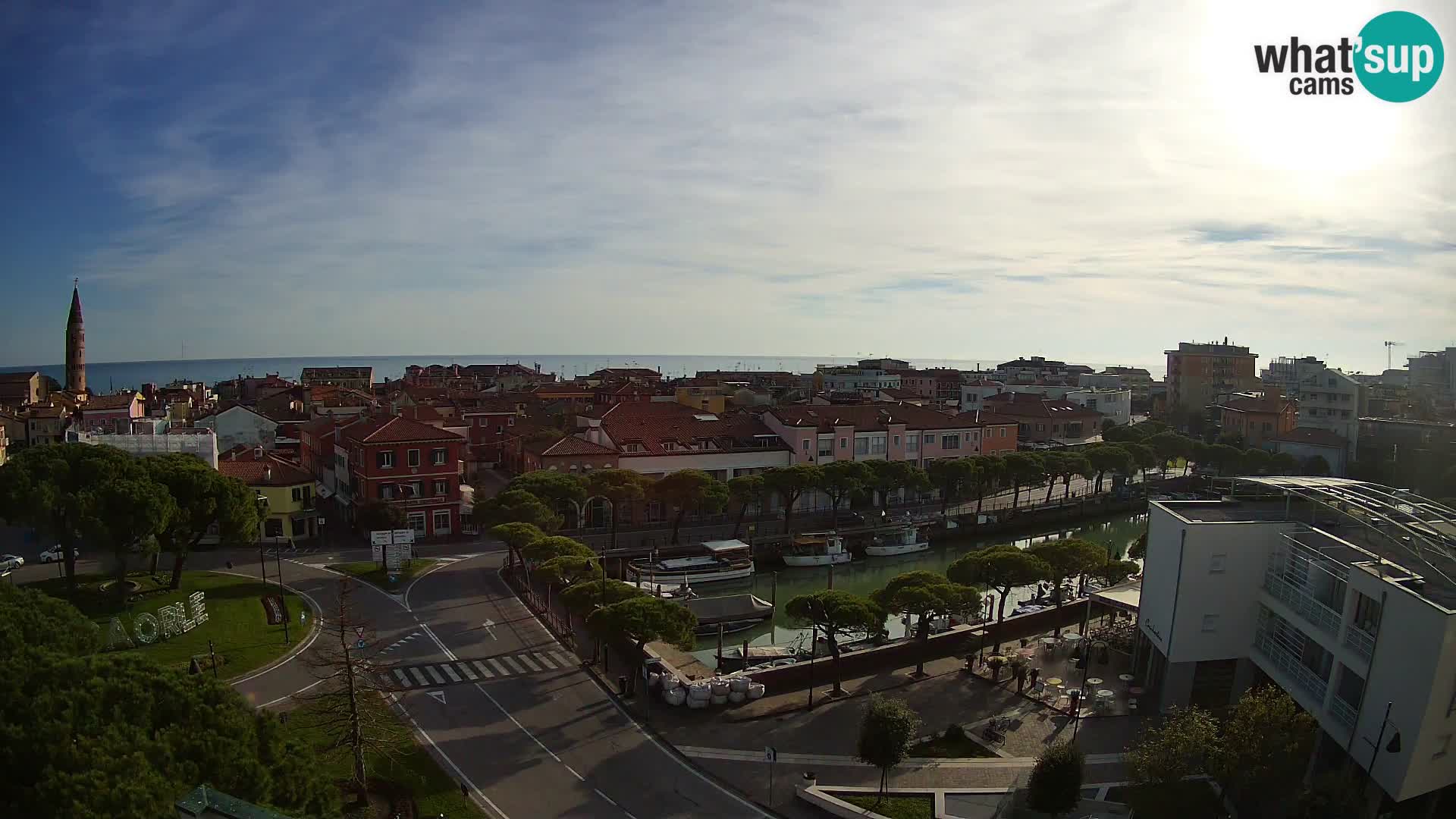 Webcam Panorama von Caorle – Hotel Cleofe