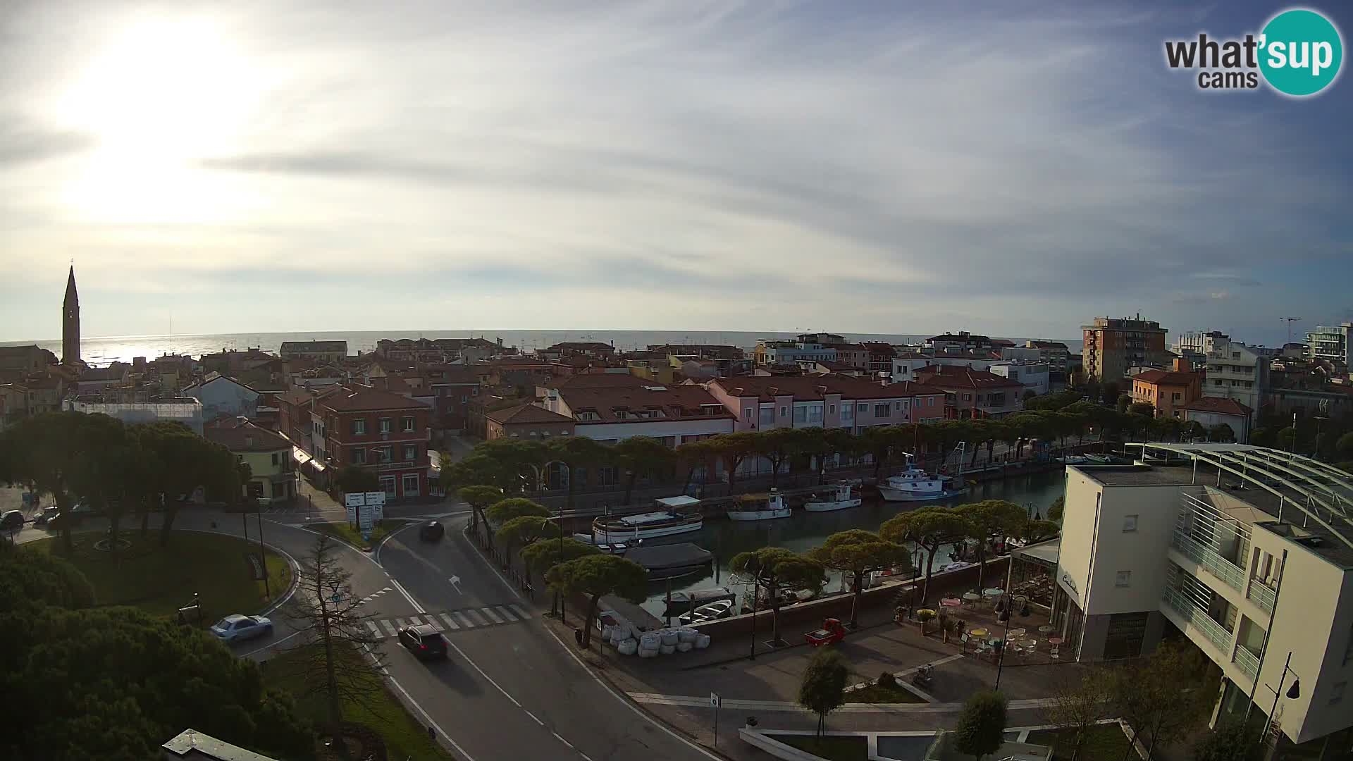 Hotel Cleofe Webcam Caorle – Entrata di Caorle