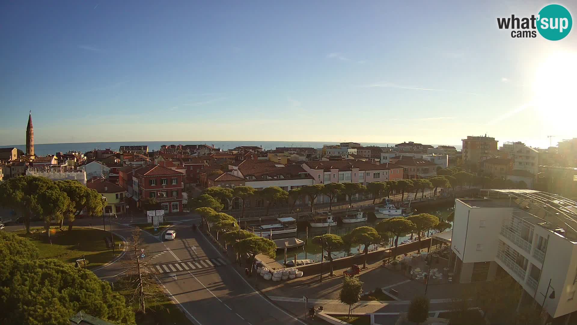 Hotel Cleofe Webcam Caorle – Entrata di Caorle