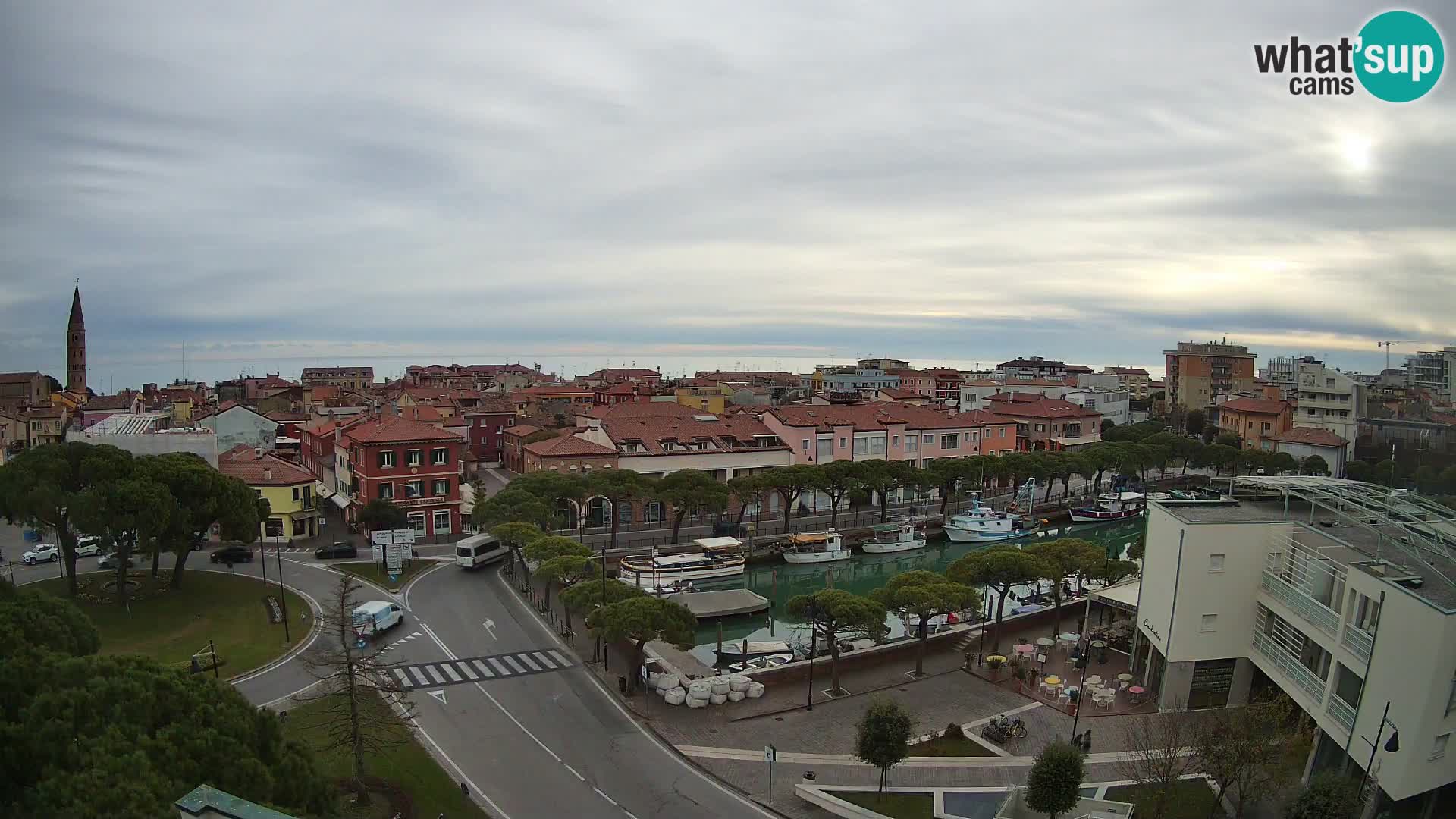 Webcam Panorama von Caorle – Hotel Cleofe