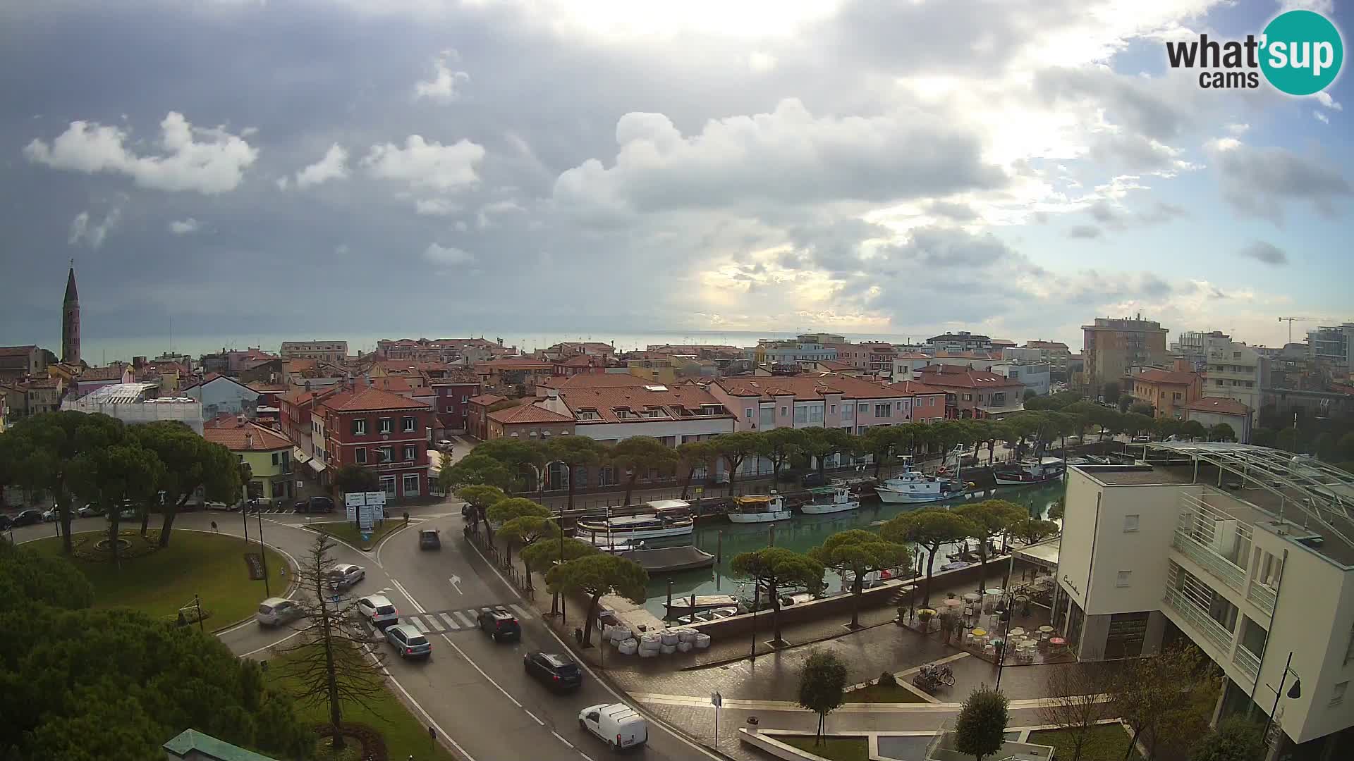 Webcam Panorama von Caorle – Hotel Cleofe