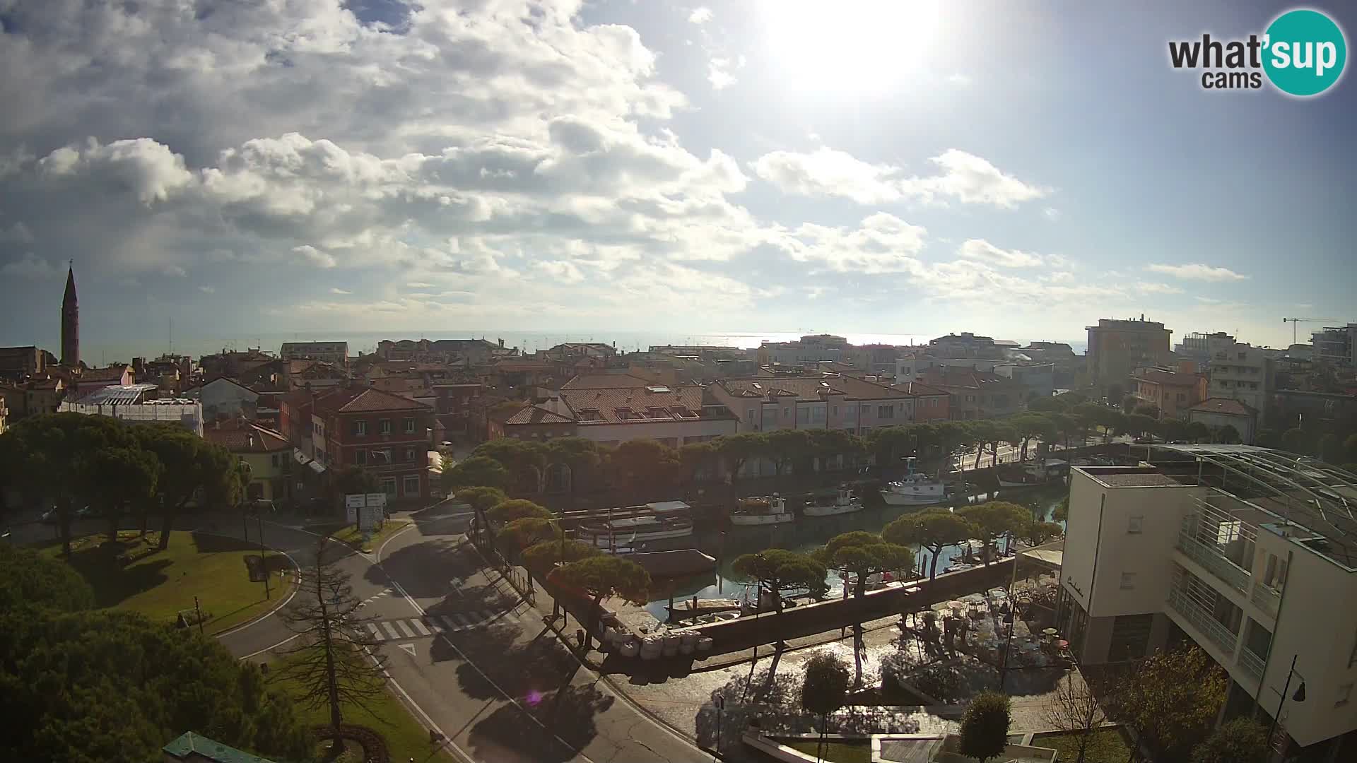 Webcam Panorama von Caorle – Hotel Cleofe