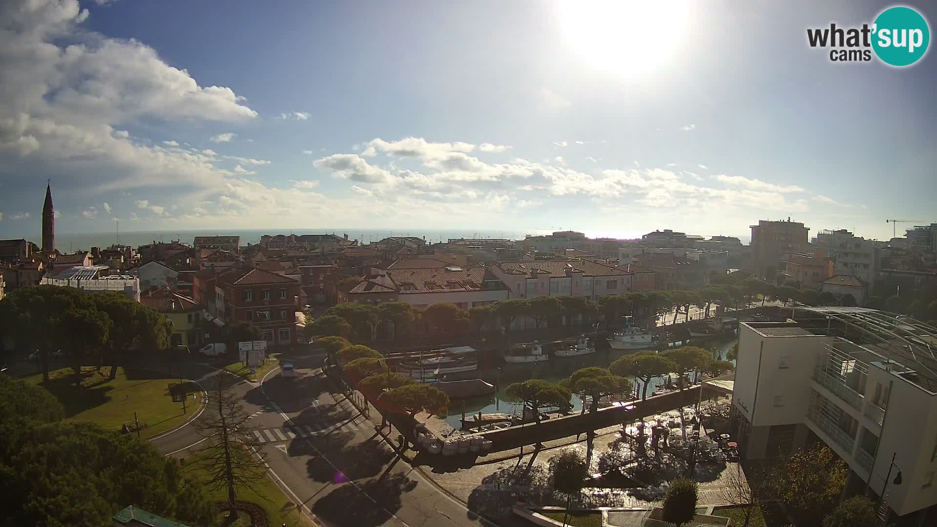 Webcam Panorama von Caorle – Hotel Cleofe