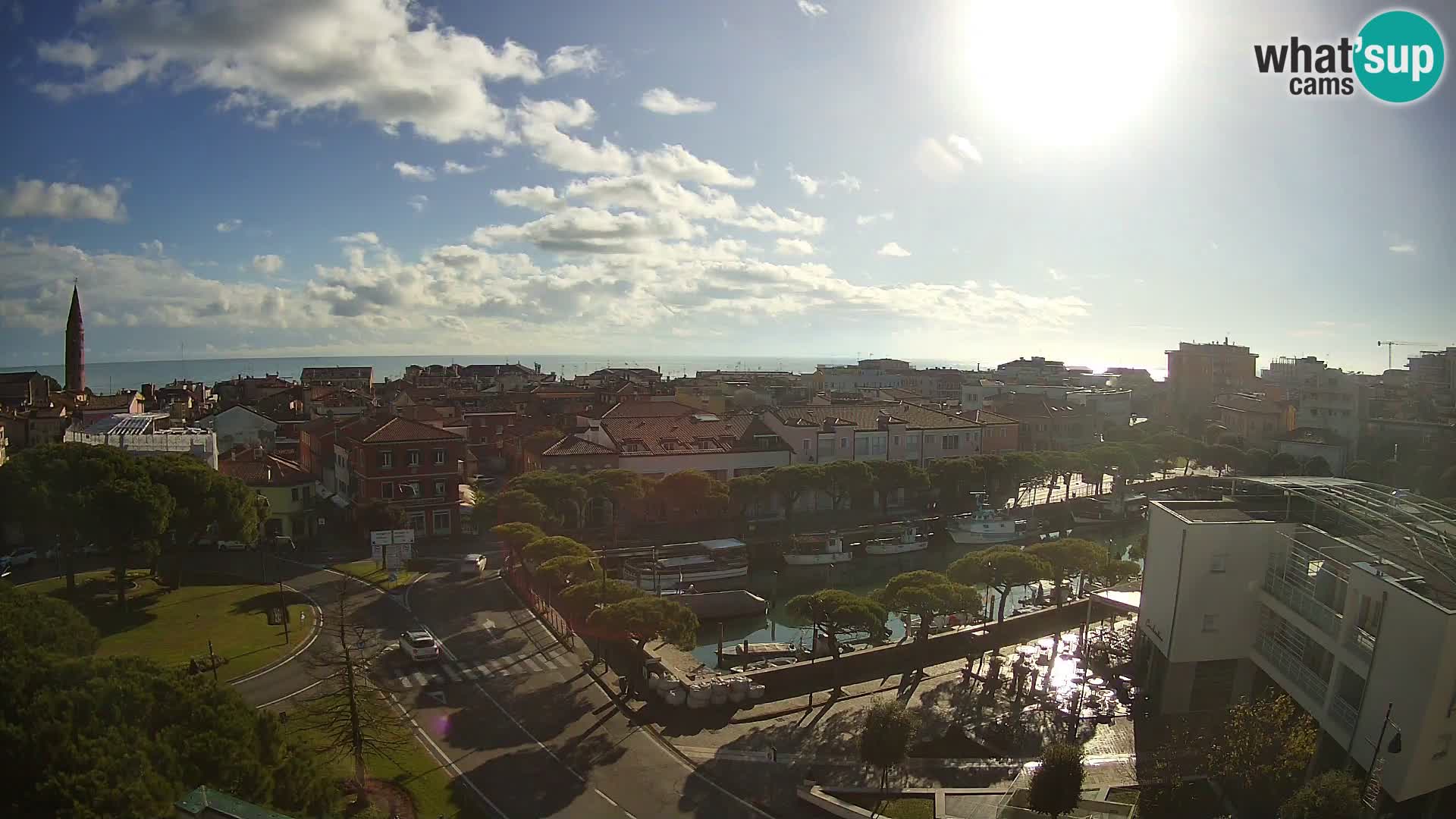 Webcam Panorama von Caorle – Hotel Cleofe