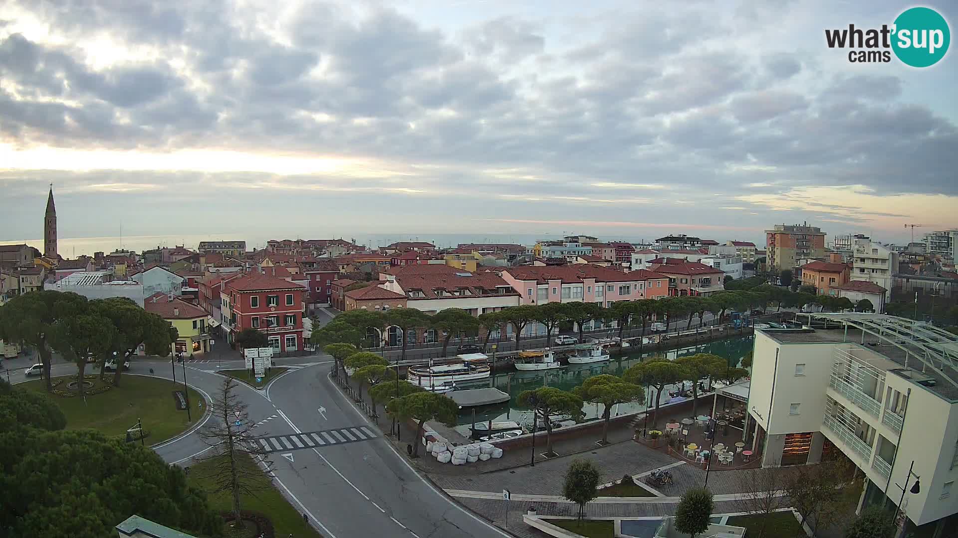 Webcam Panorama von Caorle – Hotel Cleofe