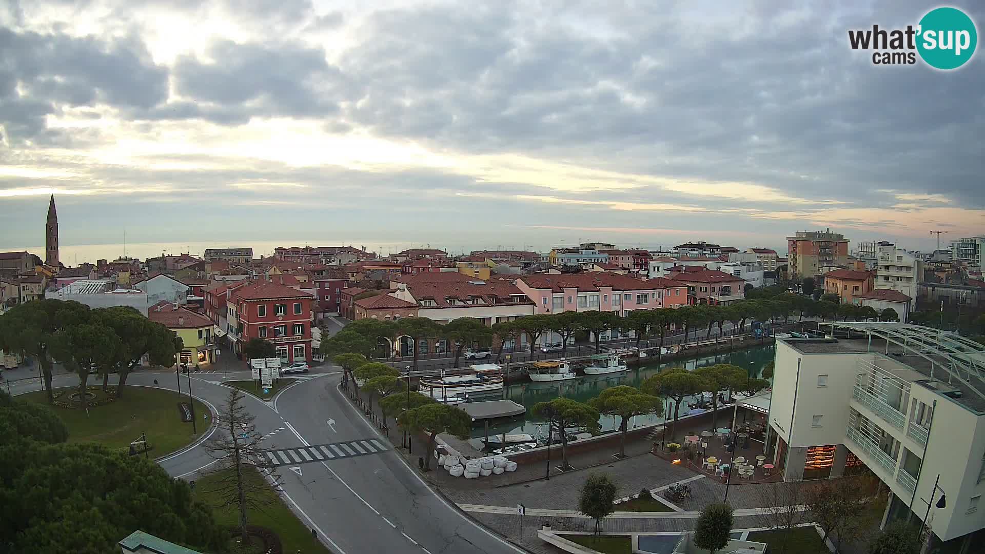 Webcam Panorama von Caorle – Hotel Cleofe