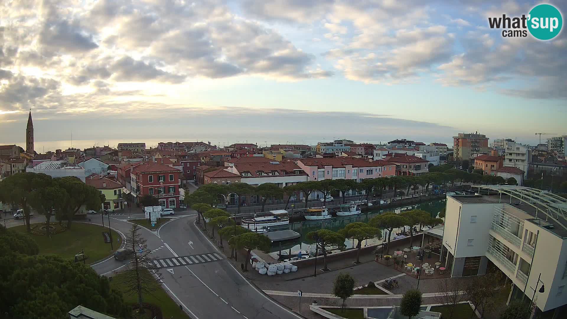 Webcam Panorama von Caorle – Hotel Cleofe