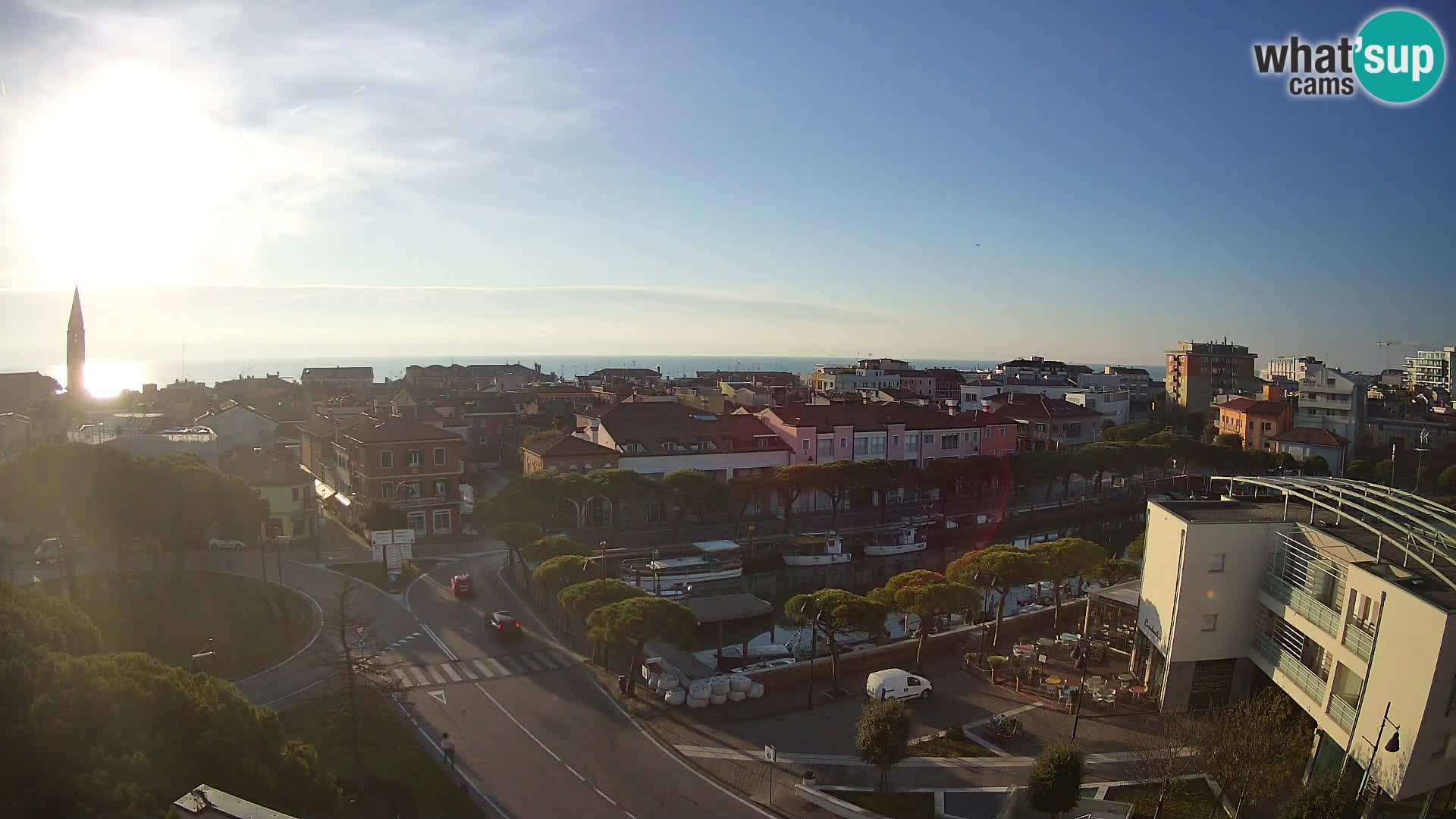 Webcam Panorama von Caorle – Hotel Cleofe