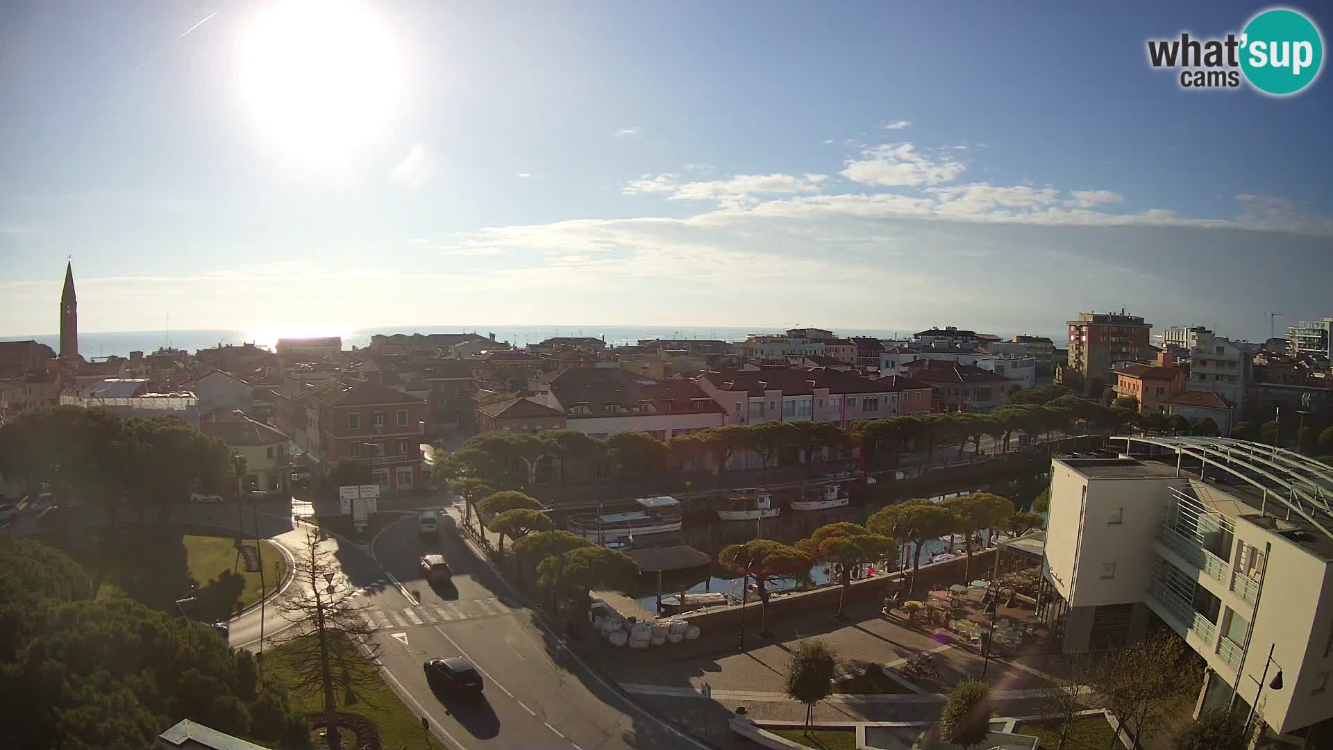 Webcam Panorama von Caorle – Hotel Cleofe