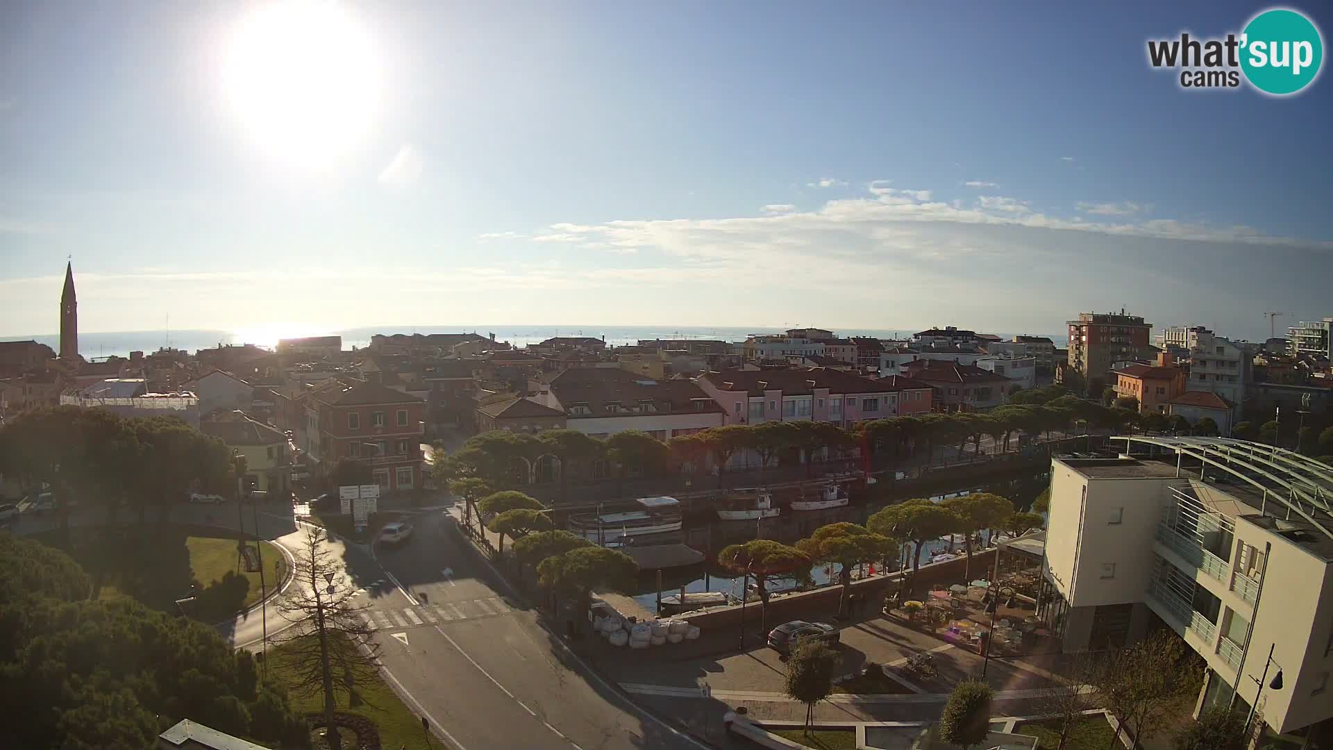 Hotel Cleofe Webcam Caorle – Entrata di Caorle