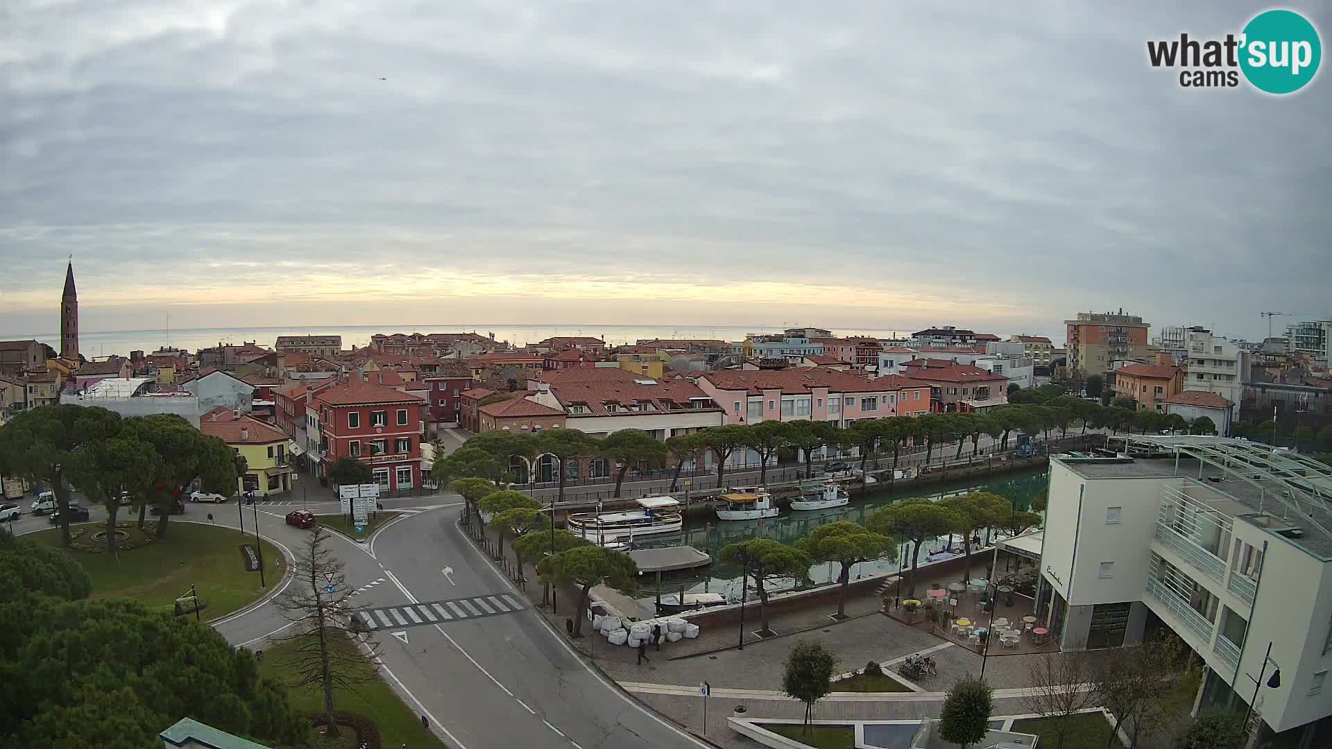 Webcam Panorama von Caorle – Hotel Cleofe