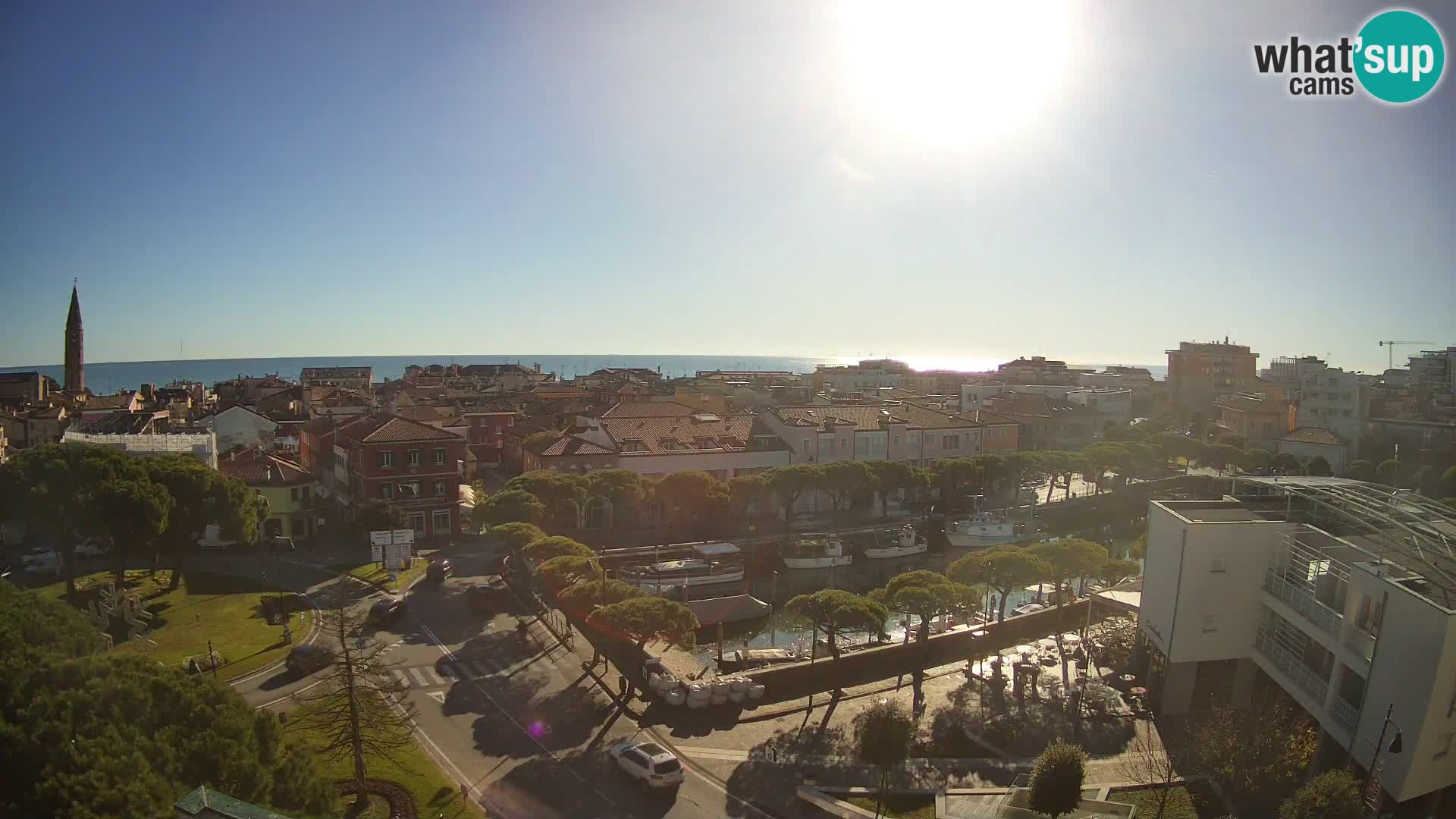 Webcam Panorama von Caorle – Hotel Cleofe