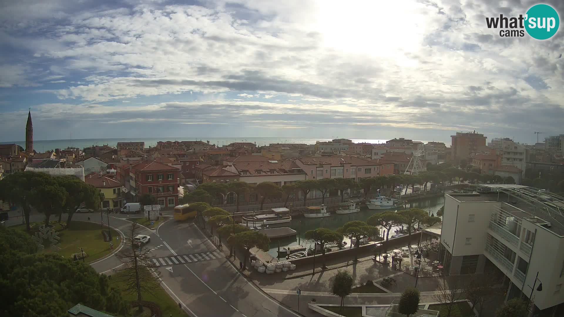 Webcam Panorama von Caorle – Hotel Cleofe