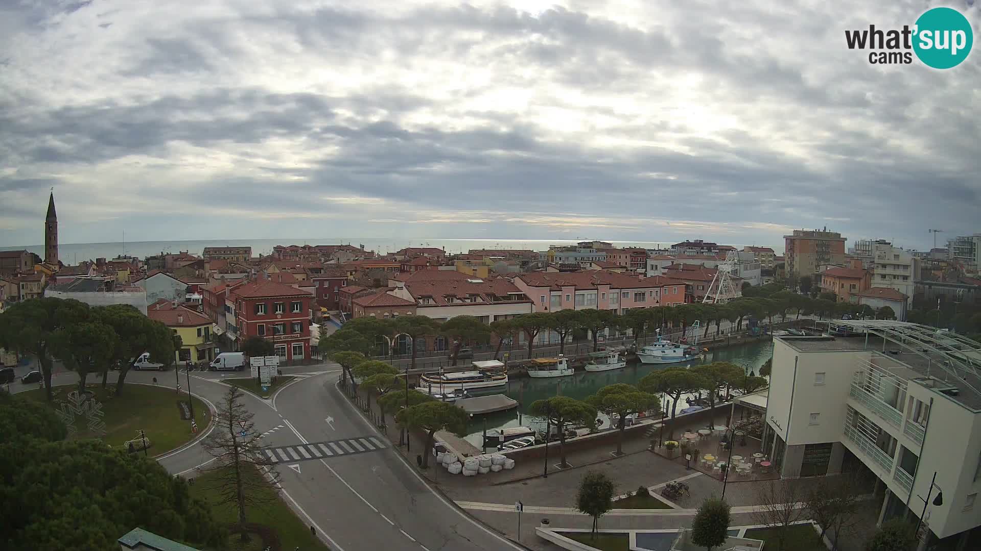 Webcam Panorama von Caorle – Hotel Cleofe