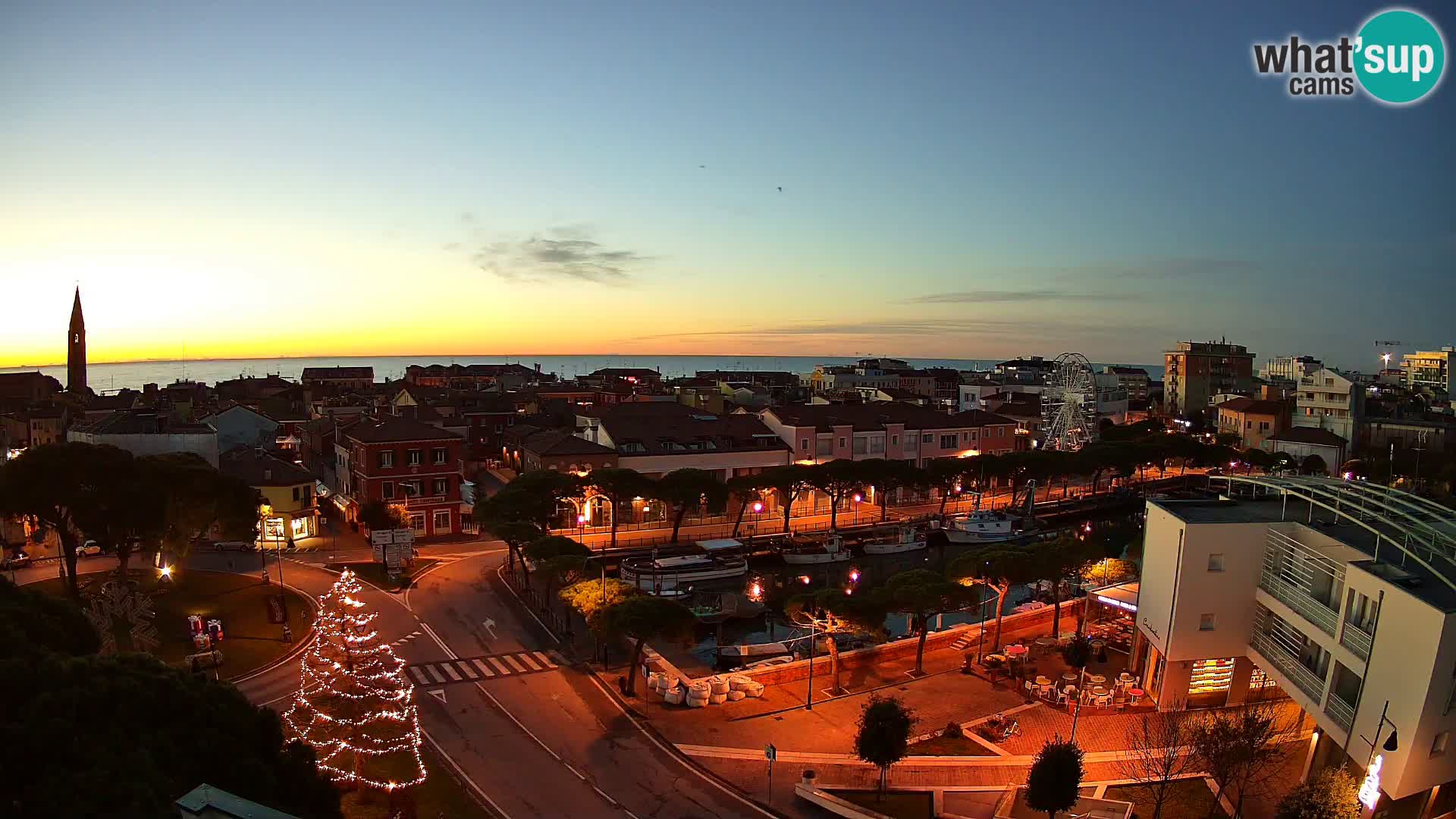 Webcam Panorama von Caorle – Hotel Cleofe