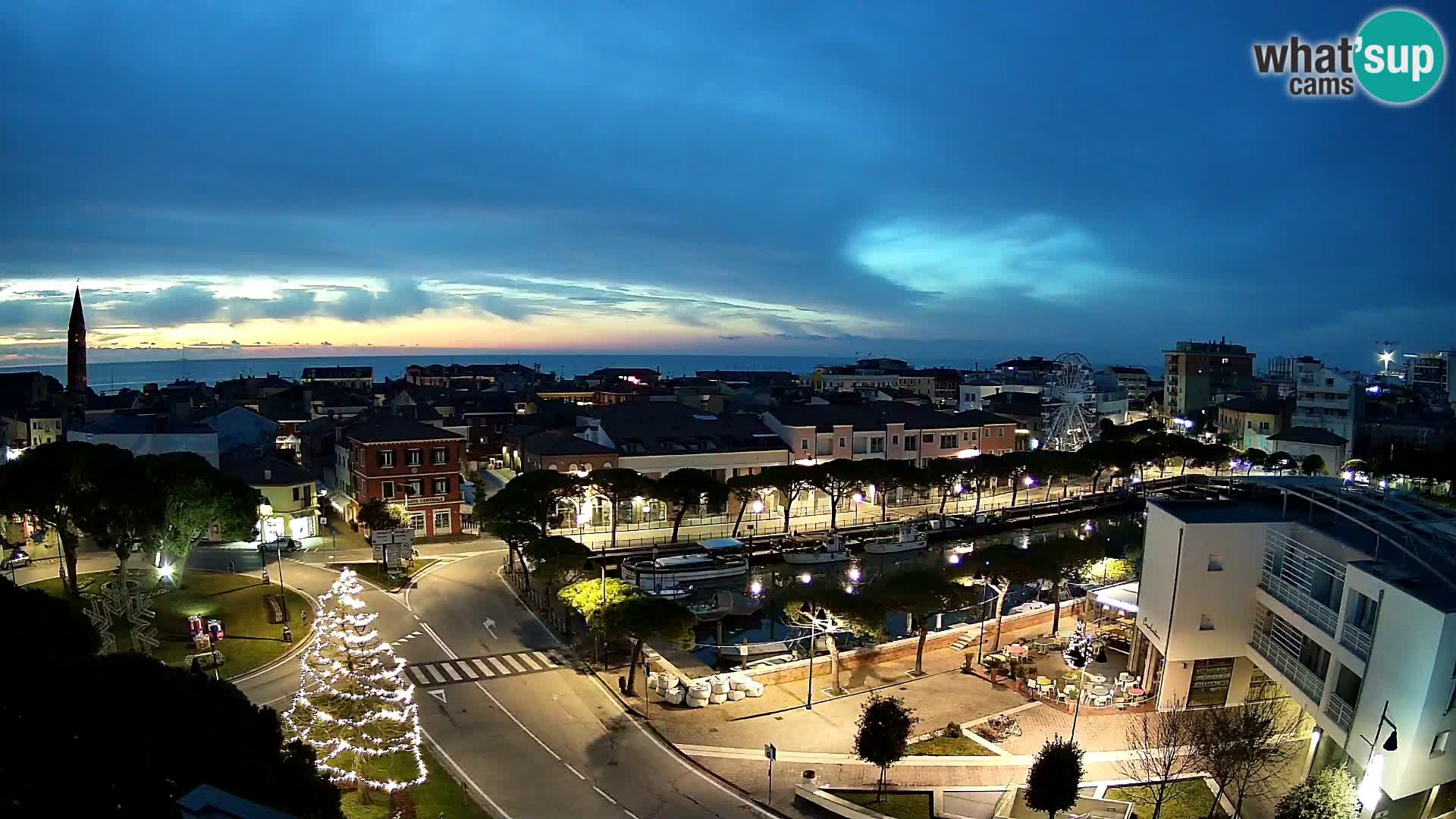 Webcam Panorama von Caorle – Hotel Cleofe