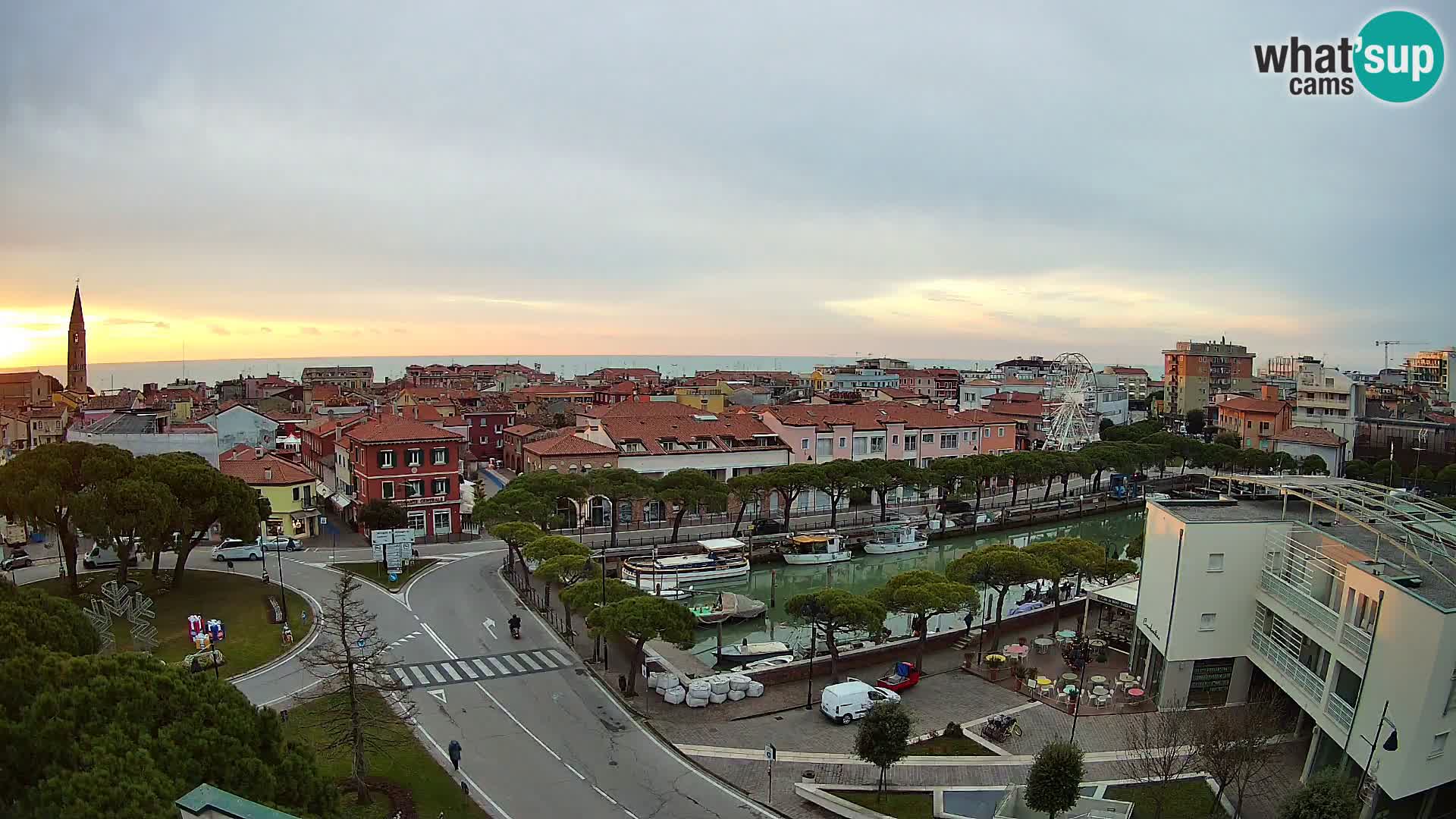 Webcam Panorama von Caorle – Hotel Cleofe