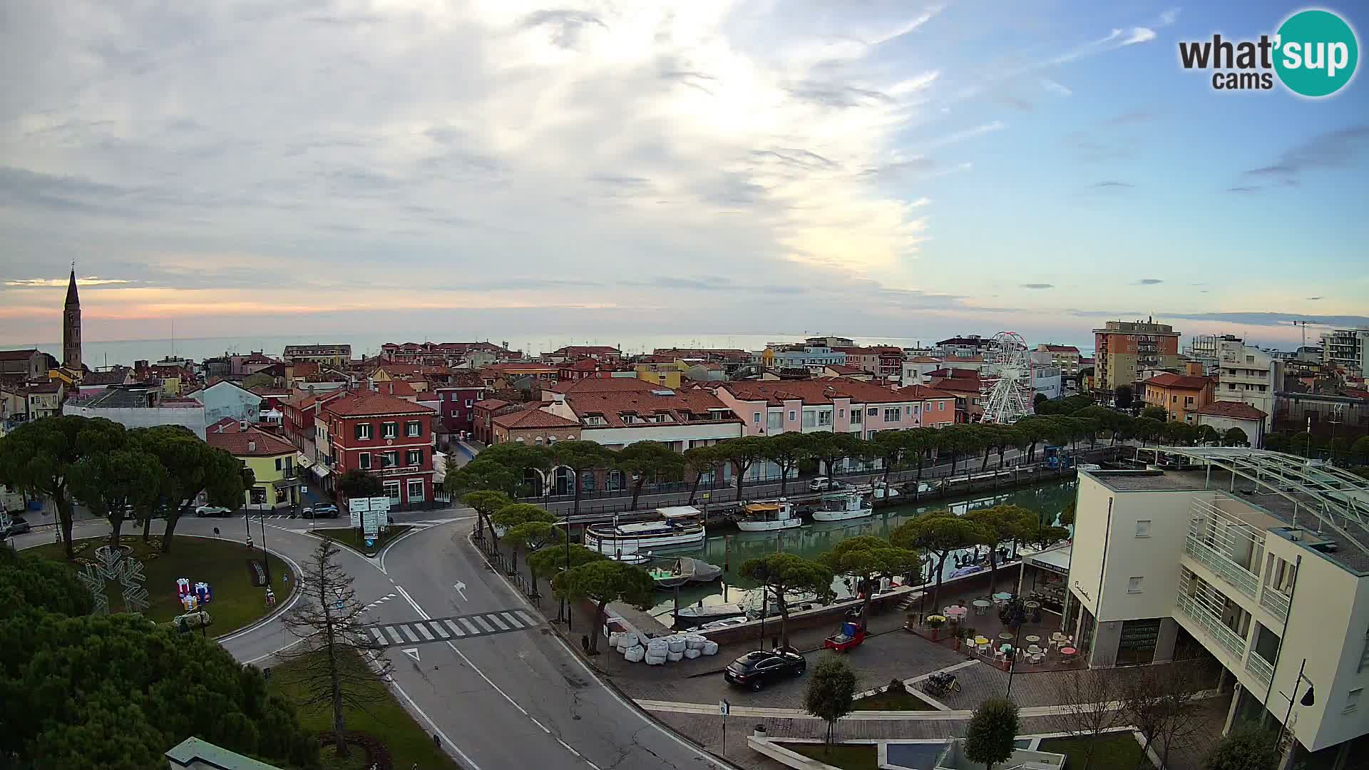 Webcam Panorama von Caorle – Hotel Cleofe