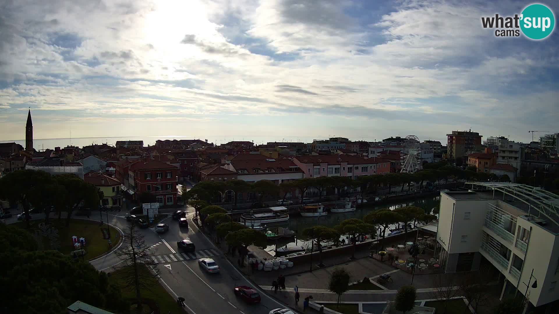 Webcam Panorama von Caorle – Hotel Cleofe