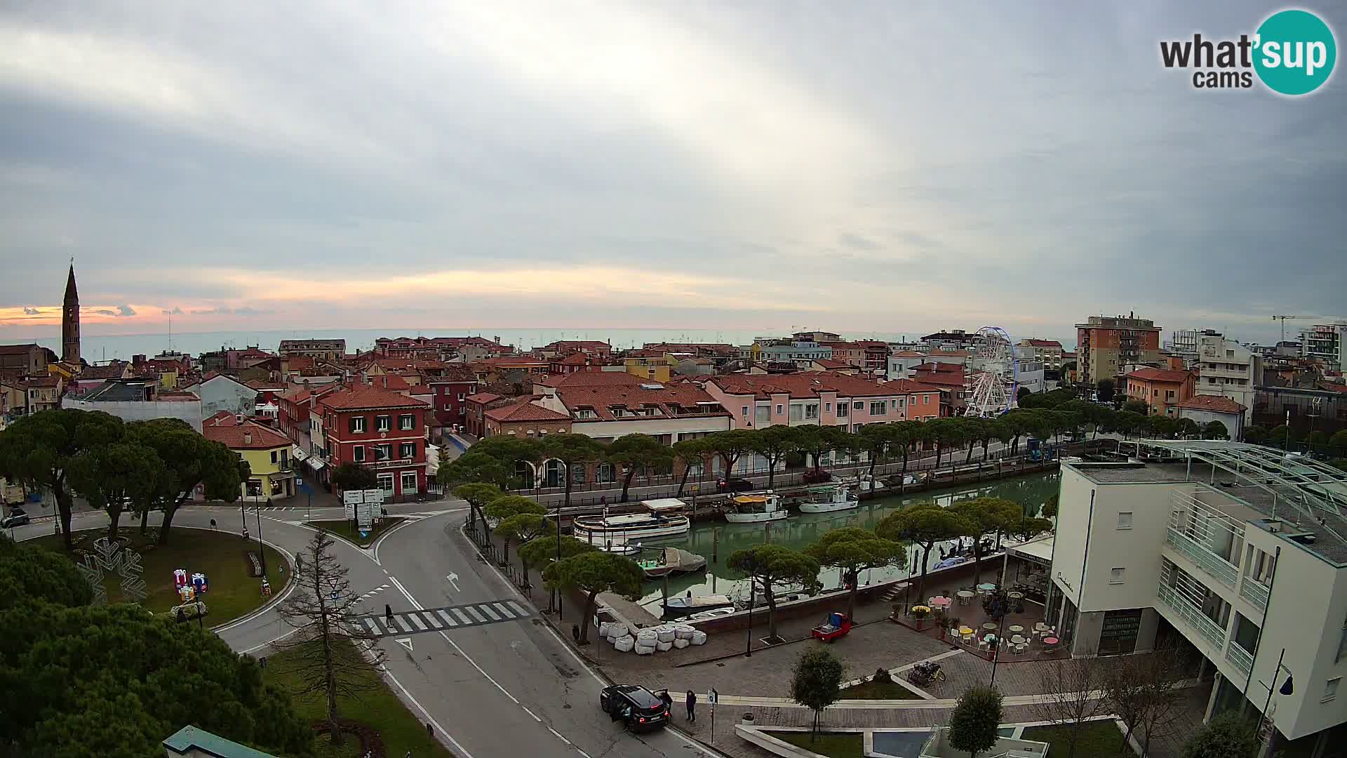 Webcam Panorama von Caorle – Hotel Cleofe