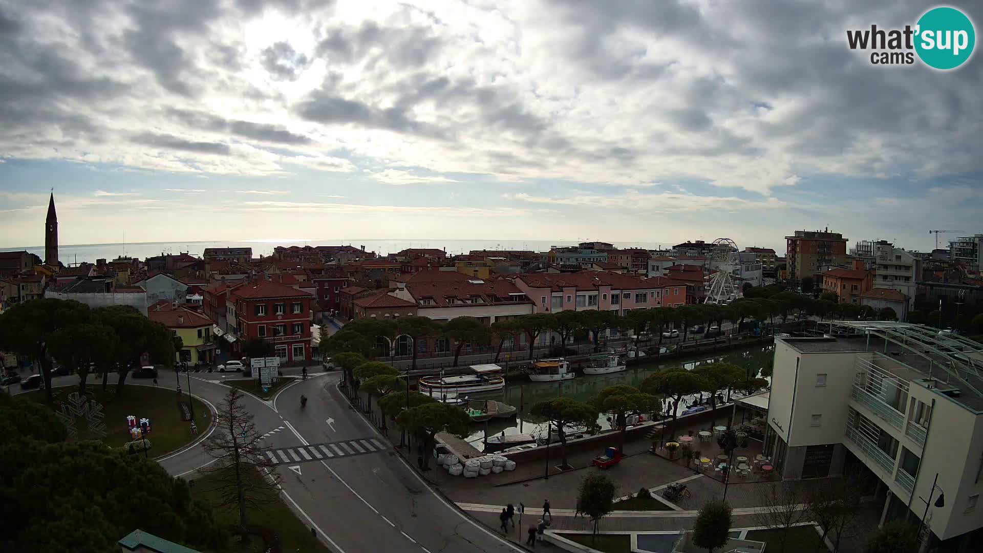 Webcam Panorama von Caorle – Hotel Cleofe