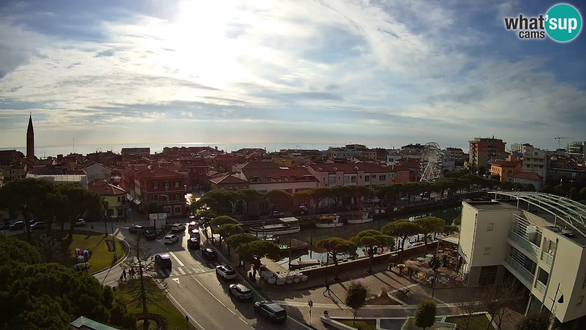 Webcam Panorama von Caorle – Hotel Cleofe