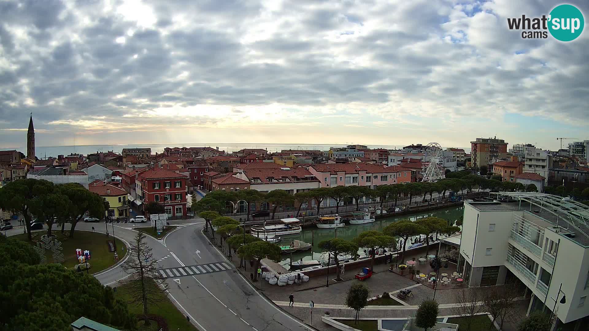 Hotel Cleofe Webcam Caorle – Entrata di Caorle