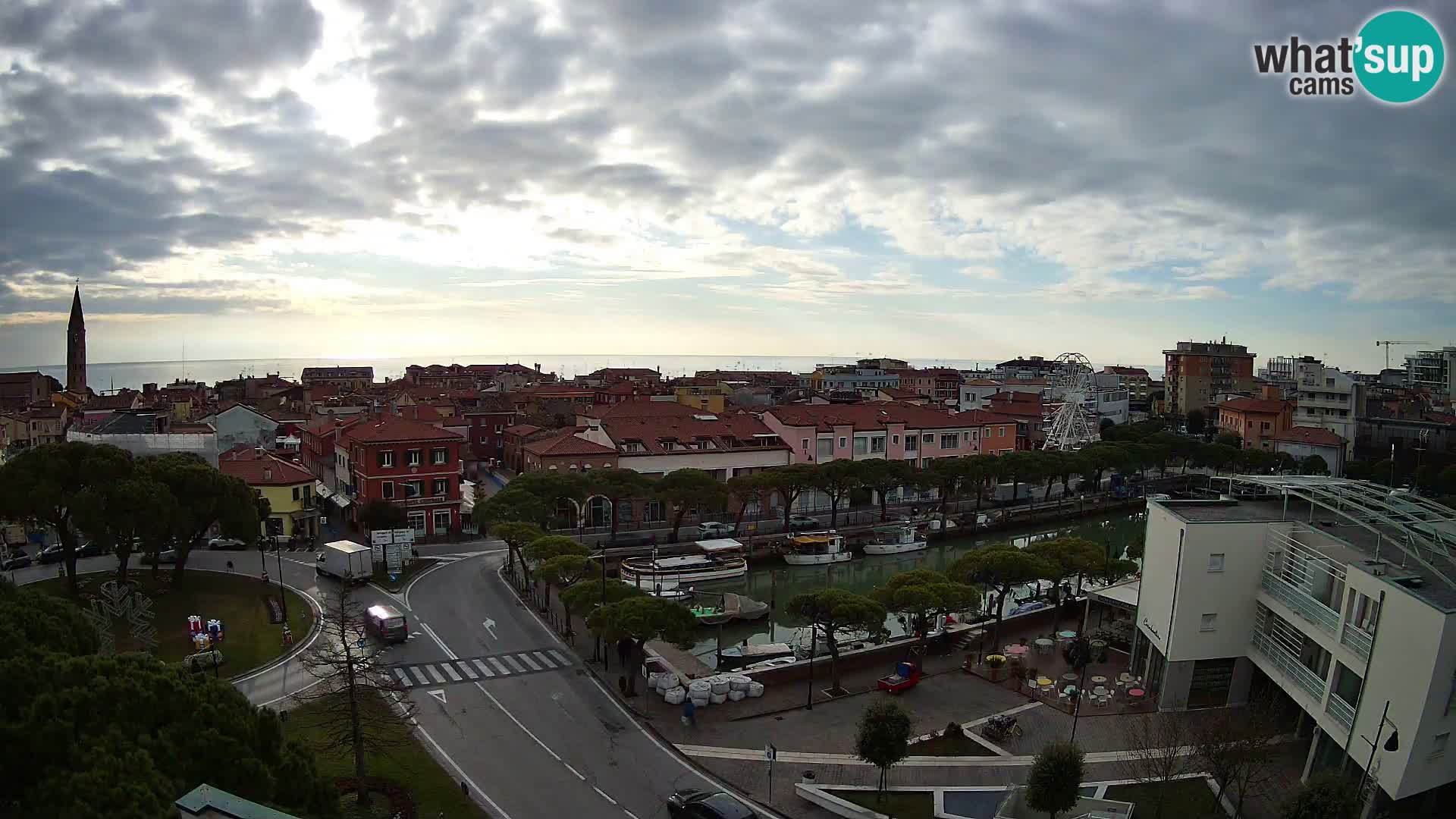 Webcam Panorama von Caorle – Hotel Cleofe