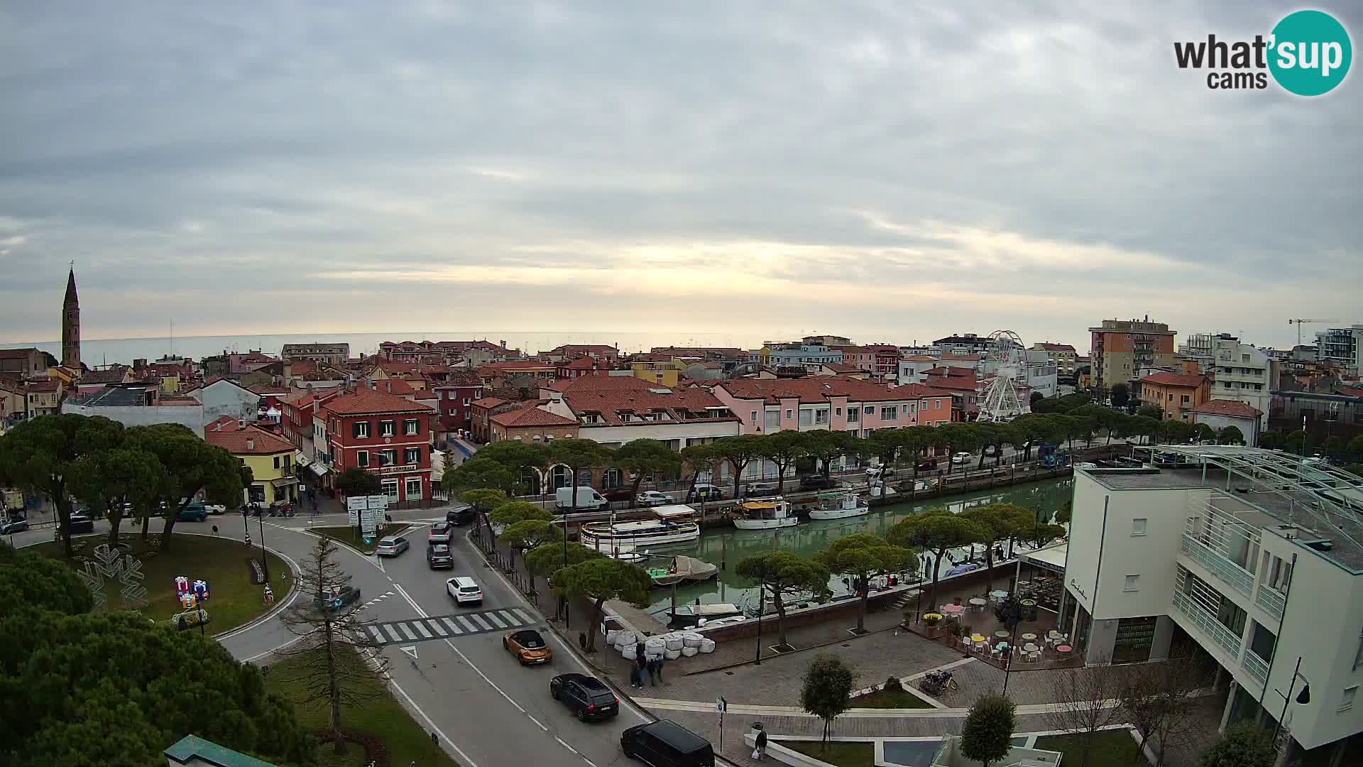 Webcam Panorama von Caorle – Hotel Cleofe