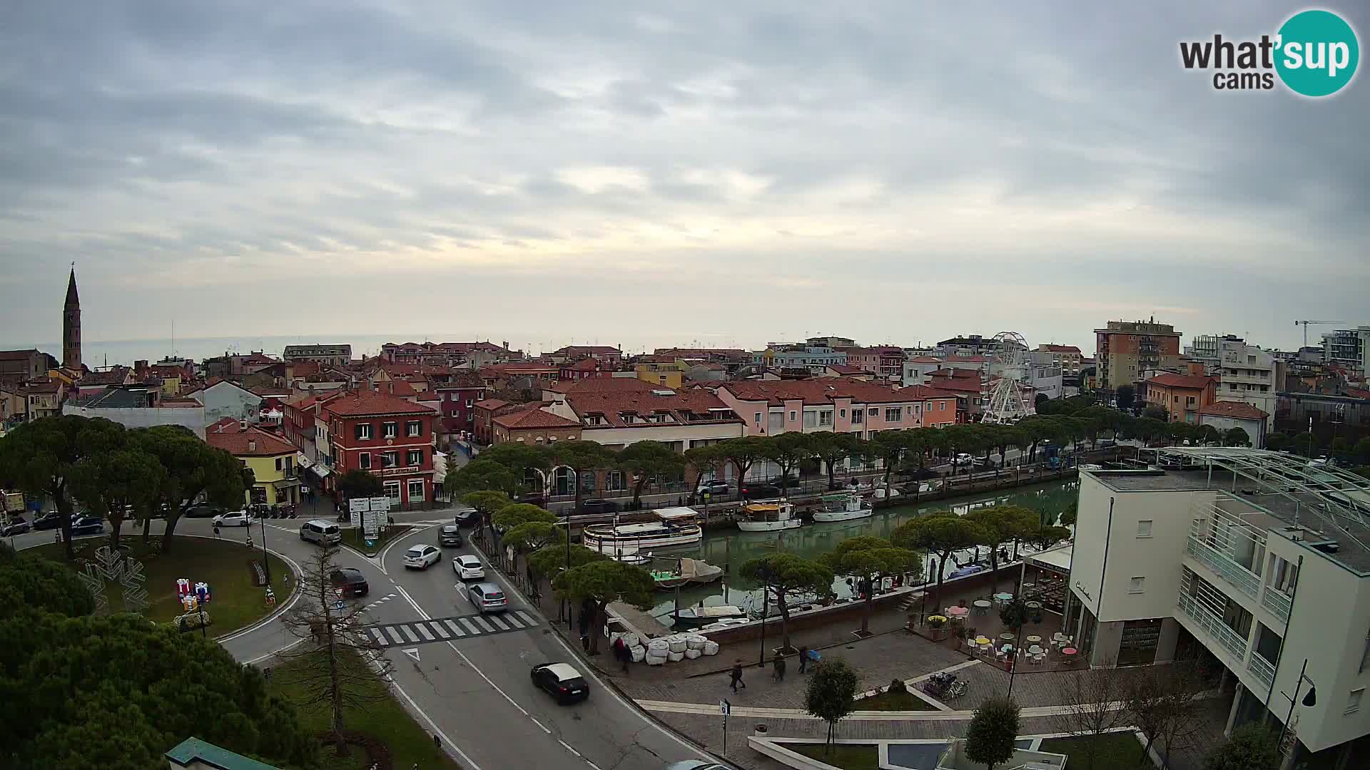 Webcam Panorama von Caorle – Hotel Cleofe