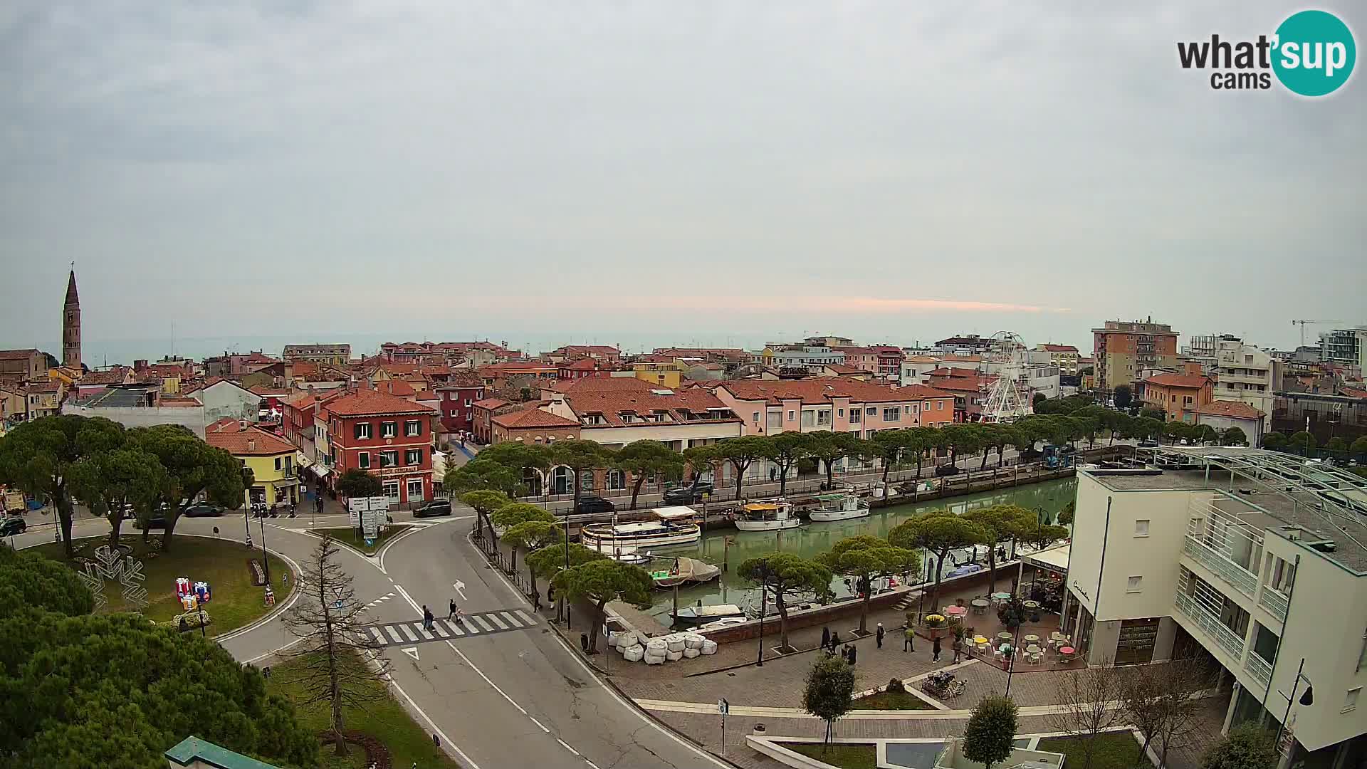 Webcam Panorama von Caorle – Hotel Cleofe