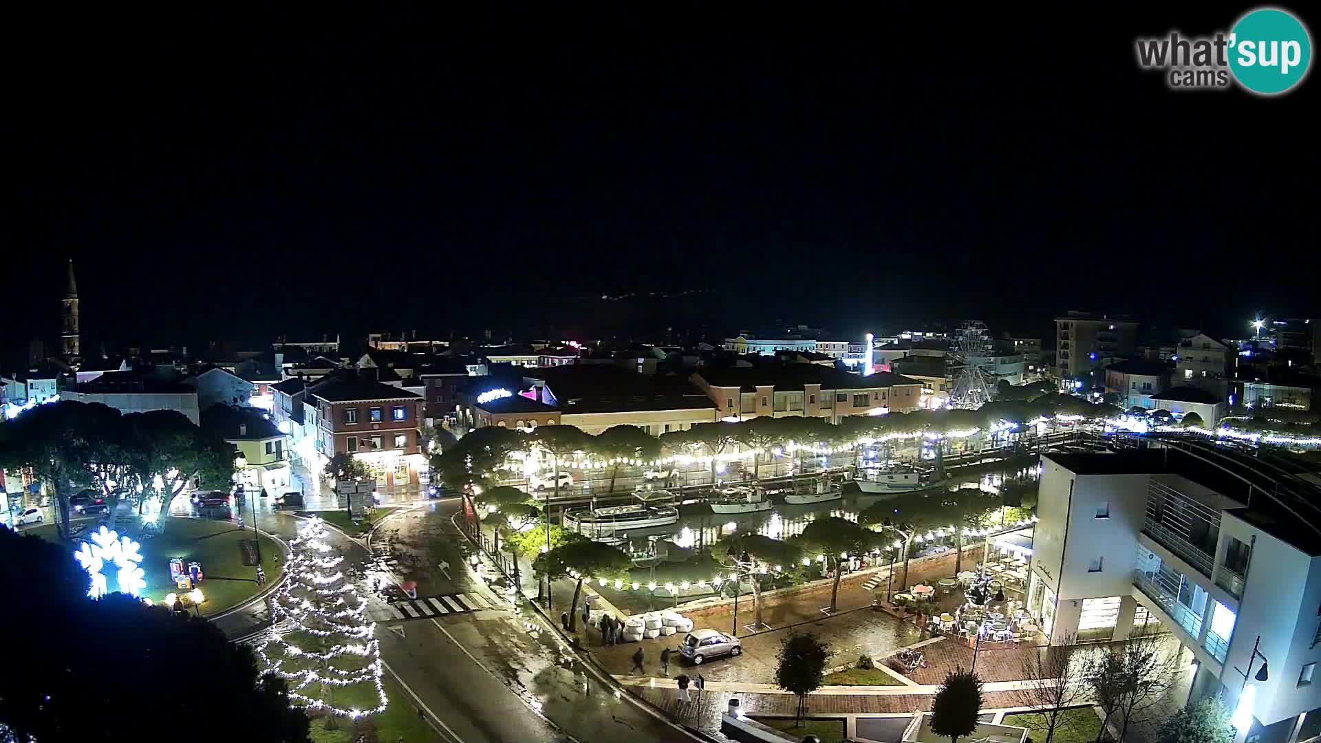 Pogled na Caorle v živo – Hotel Cleofe