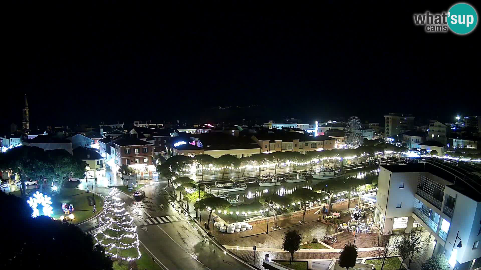 Pogled na Caorle v živo – Hotel Cleofe