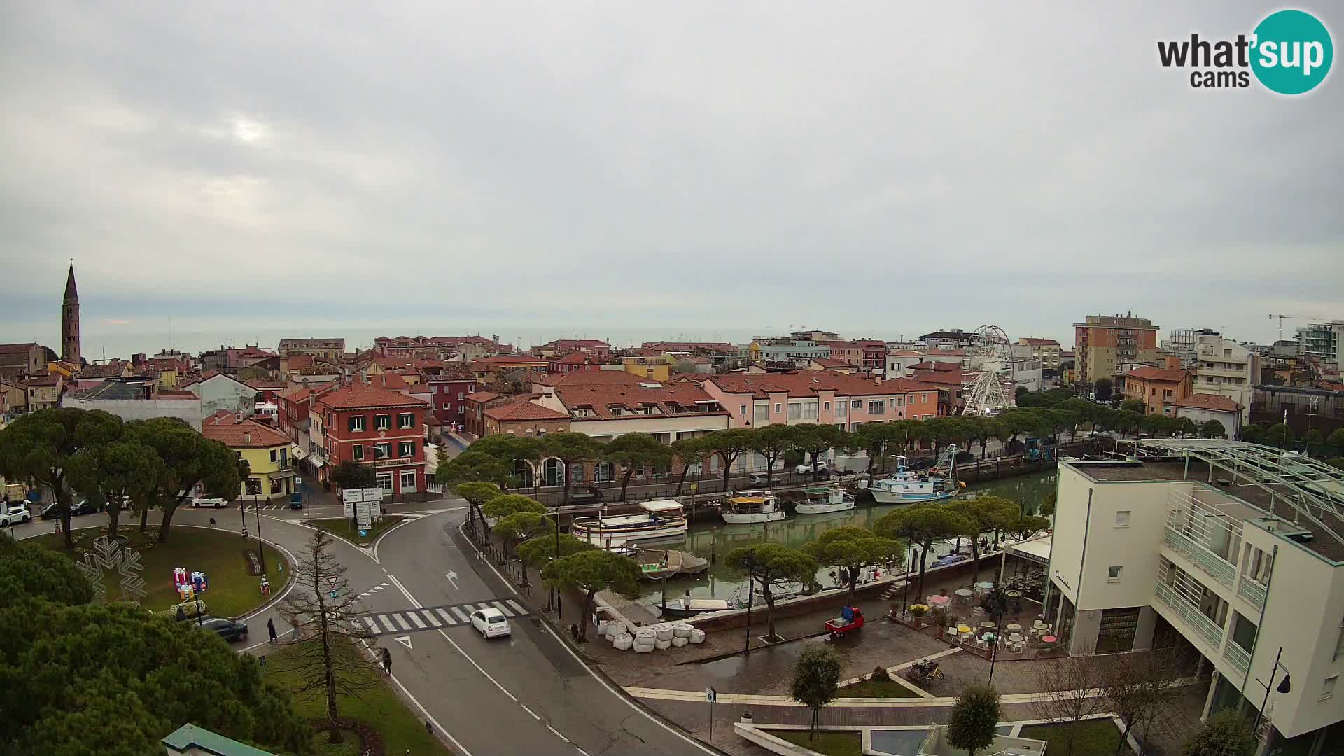 Webcam Hotel Cleofe | Panorama of Caorle old town