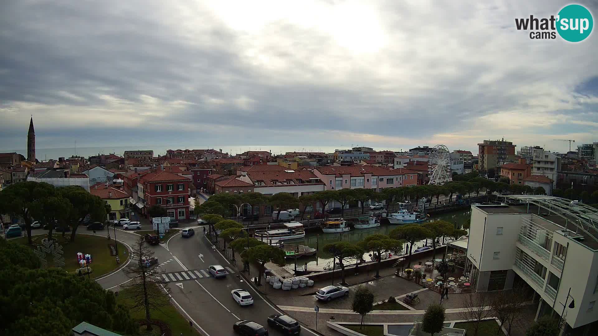 Webcam Hotel Cleofe | Panorama of Caorle old town